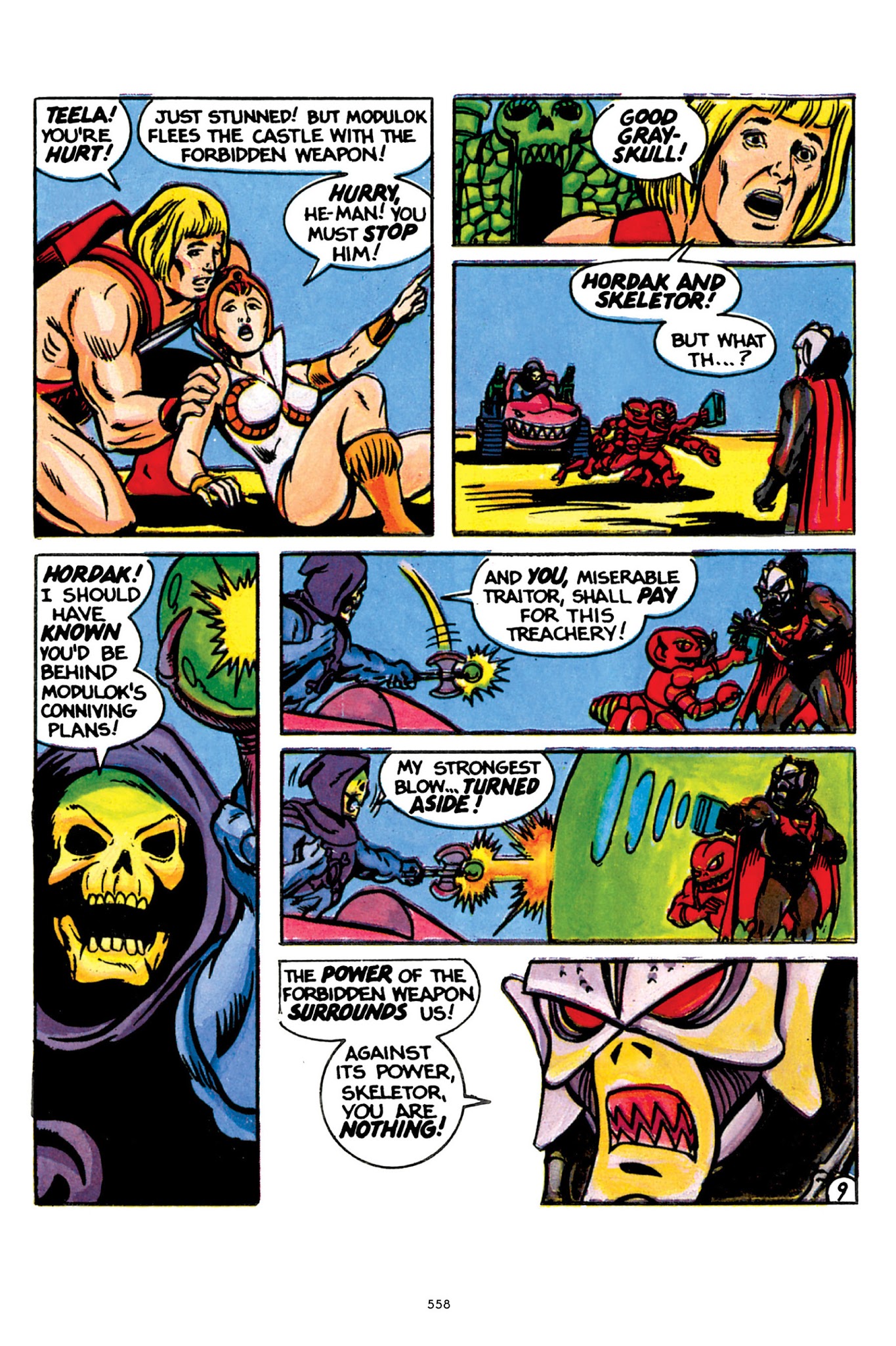 Read online He-Man and the Masters of the Universe Minicomic Collection comic -  Issue # TPB 1 - 541