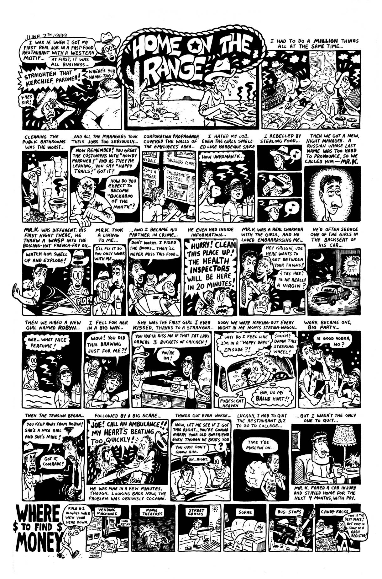 Read online Peepshow: The Cartoon Diary of Joe Matt comic -  Issue # Full - 38