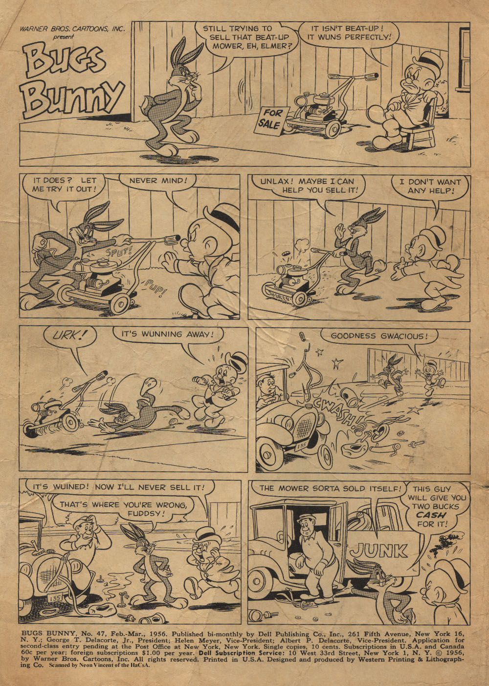 Read online Bugs Bunny comic -  Issue #47 - 2