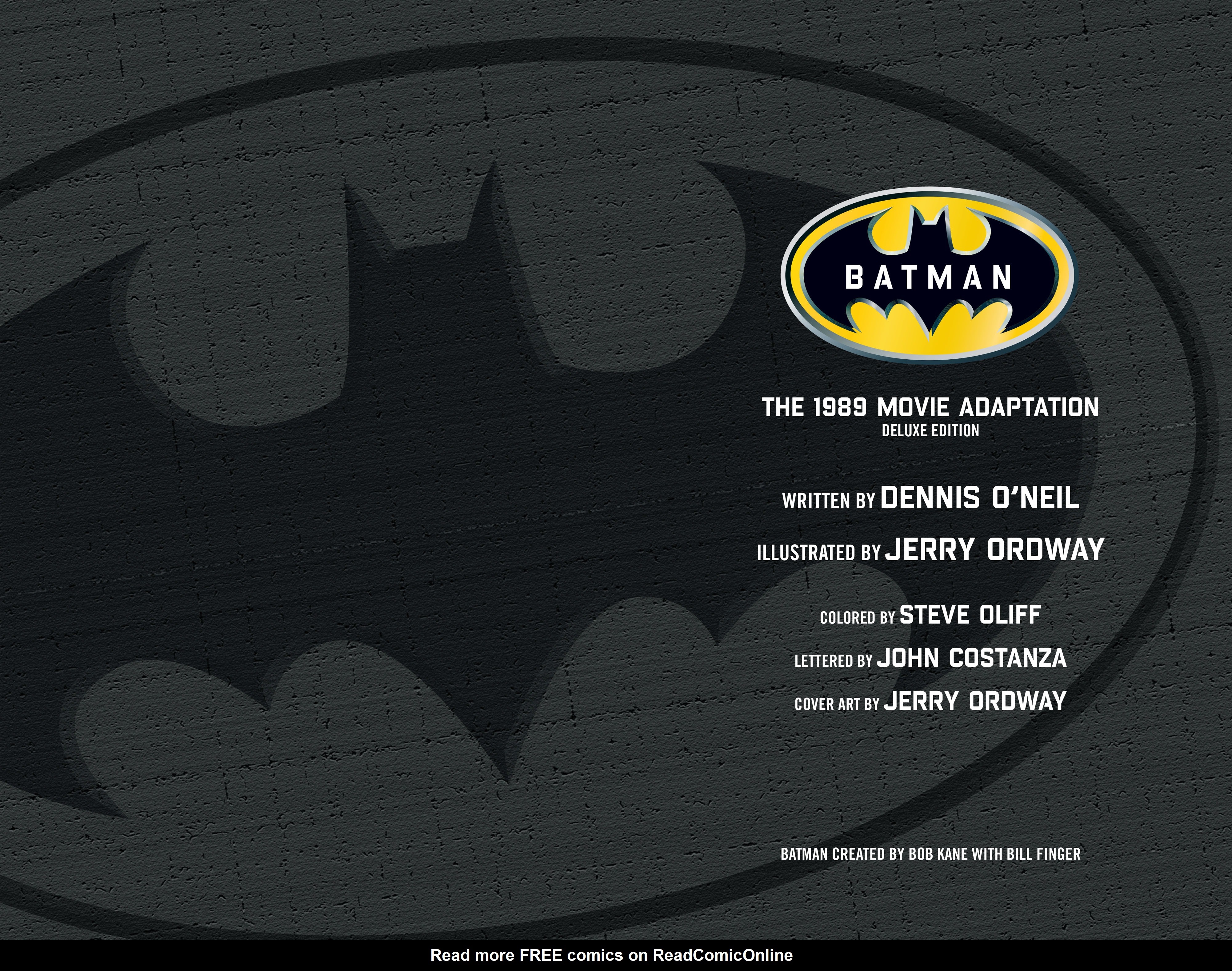 Read online Batman: The 1989 Movie Adaptation Deluxe Edition comic -  Issue # TPB - 3