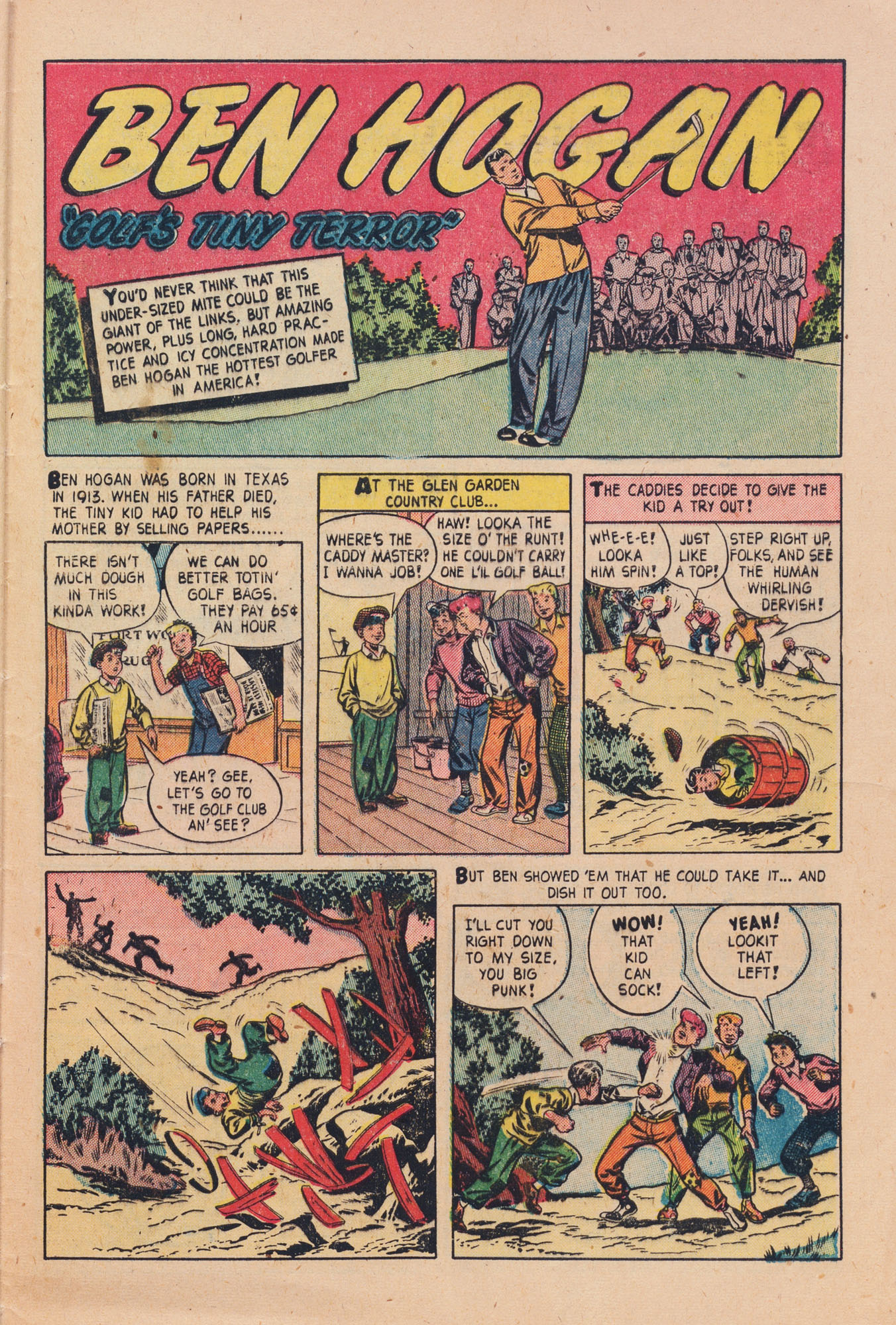 Read online Babe Ruth Sports Comics comic -  Issue #3 - 28