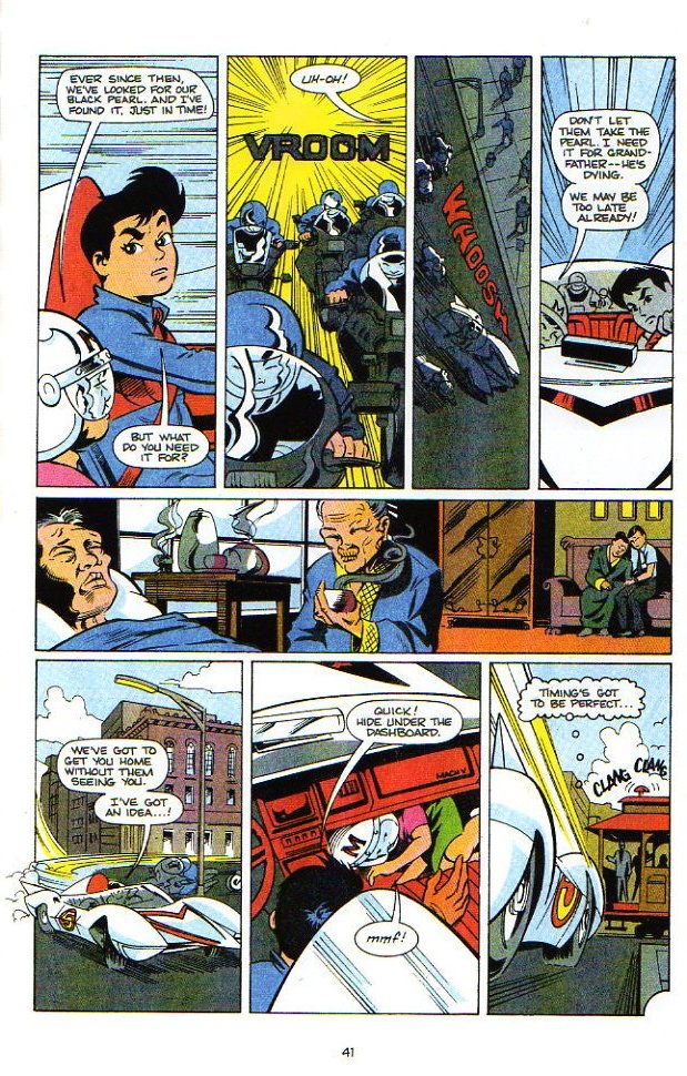 Read online Speed Racer (1987) comic -  Issue #33 - 16