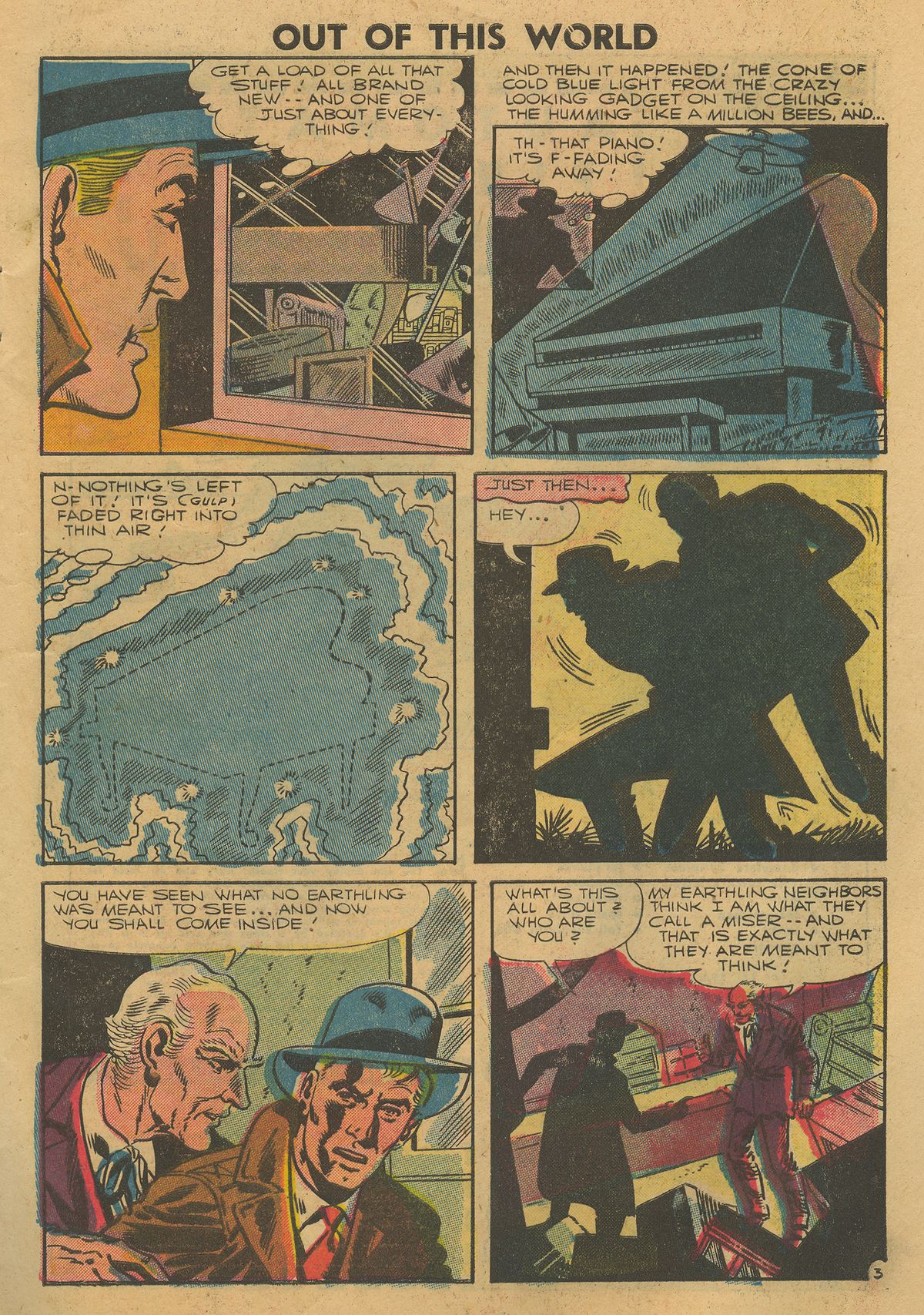 Read online Out of this World comic -  Issue #1 - 5