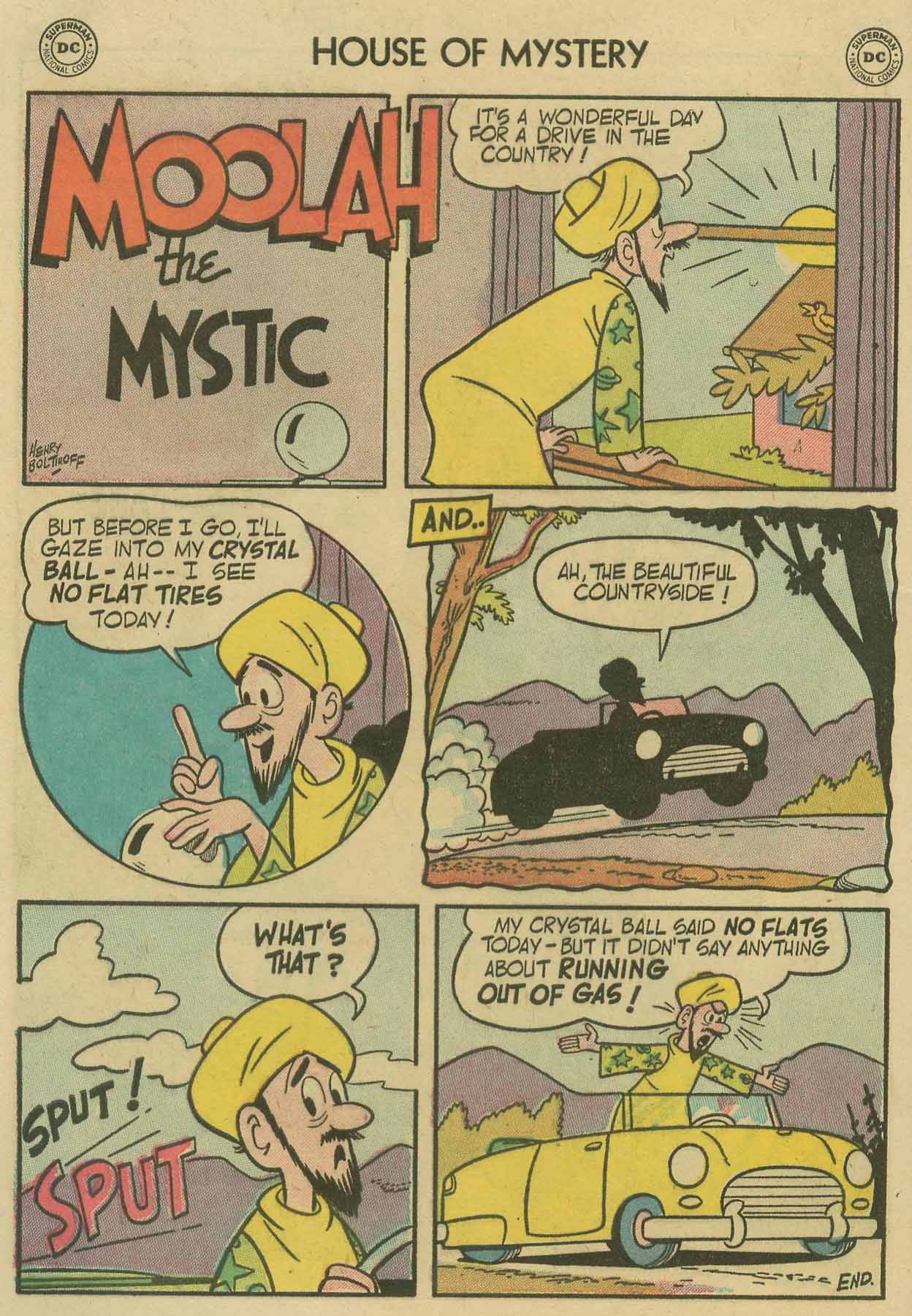 Read online House of Mystery (1951) comic -  Issue #50 - 10