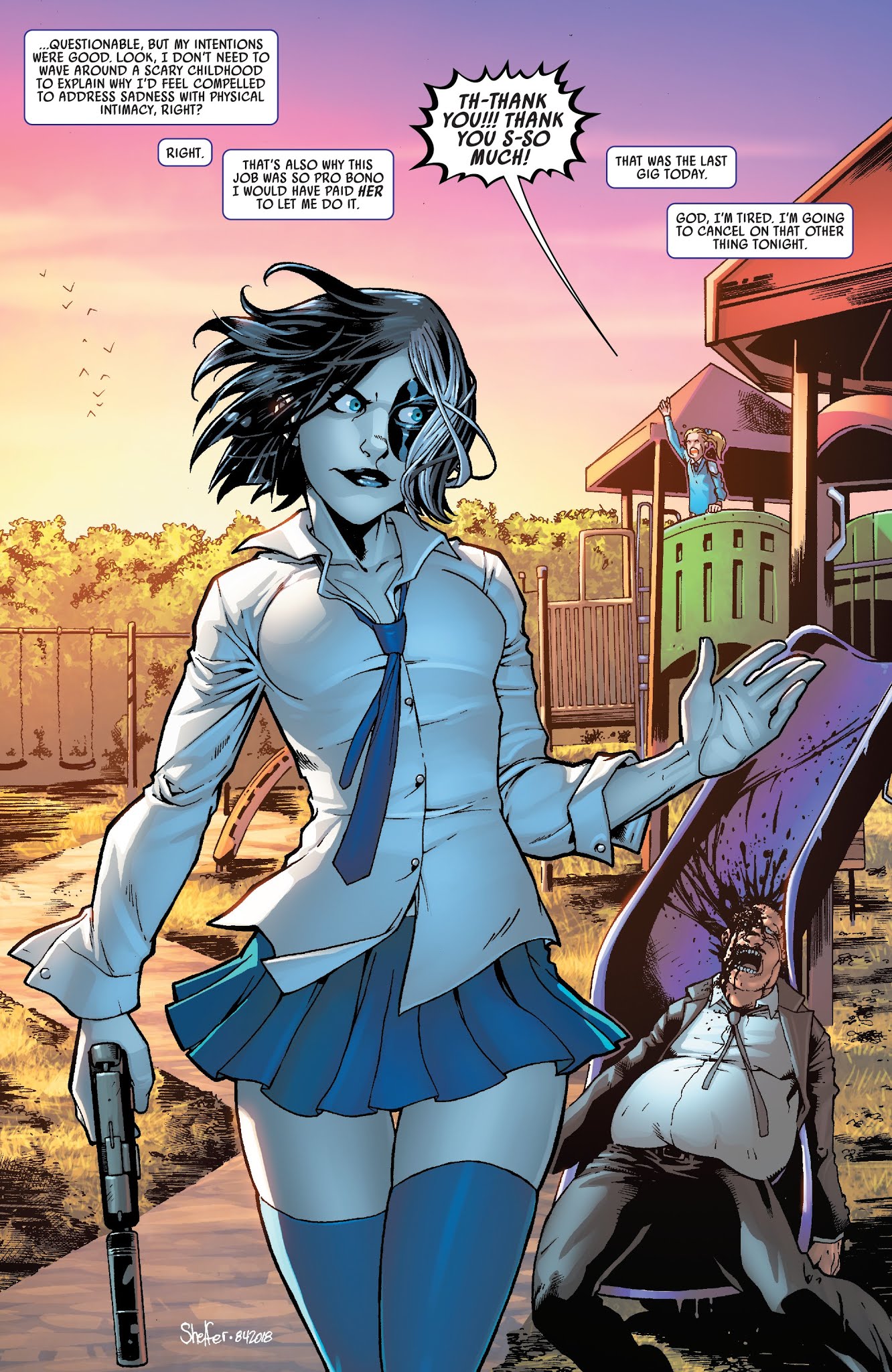 Read online Domino (2018) comic -  Issue # Annual 1 - 25