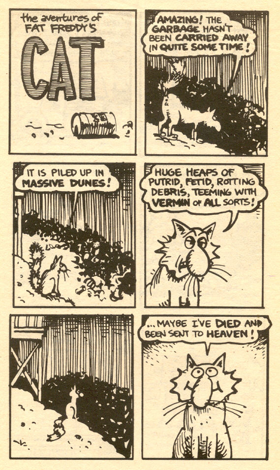 Read online Adventures of Fat Freddy's Cat comic -  Issue #3 - 31