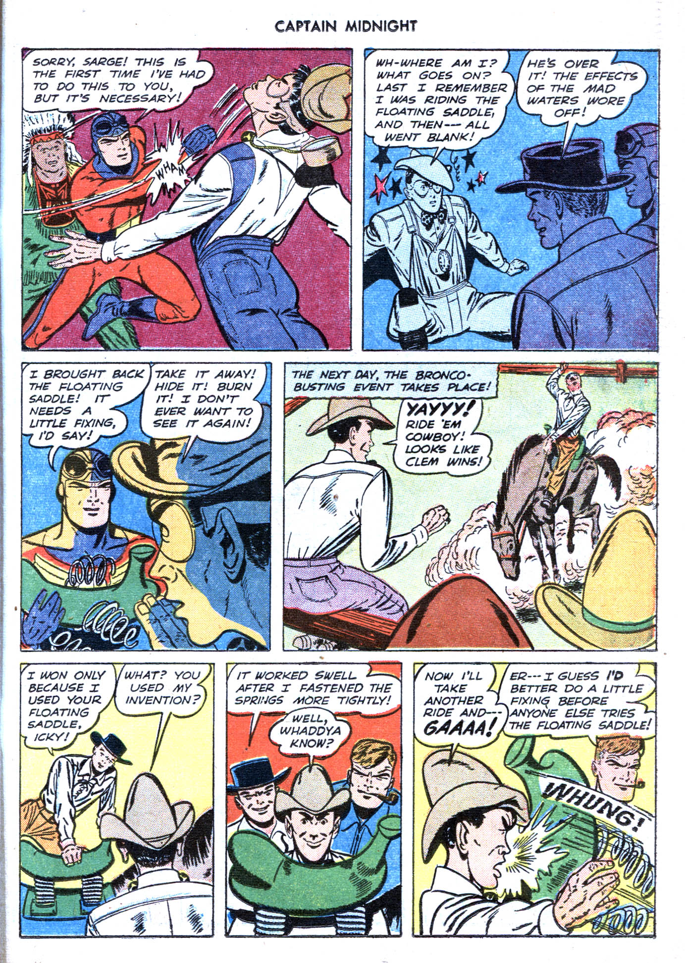 Read online Captain Midnight (1942) comic -  Issue #54 - 29