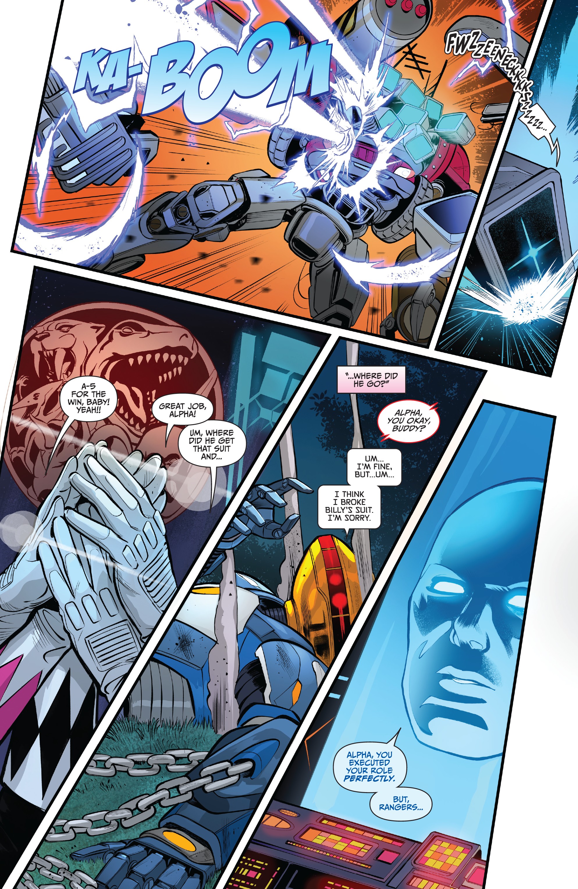 Read online Saban's Go Go Power Rangers: Forever Rangers comic -  Issue # Full - 18