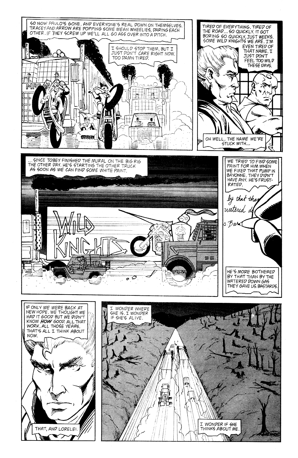 Read online Wild Knights comic -  Issue #1 - 6