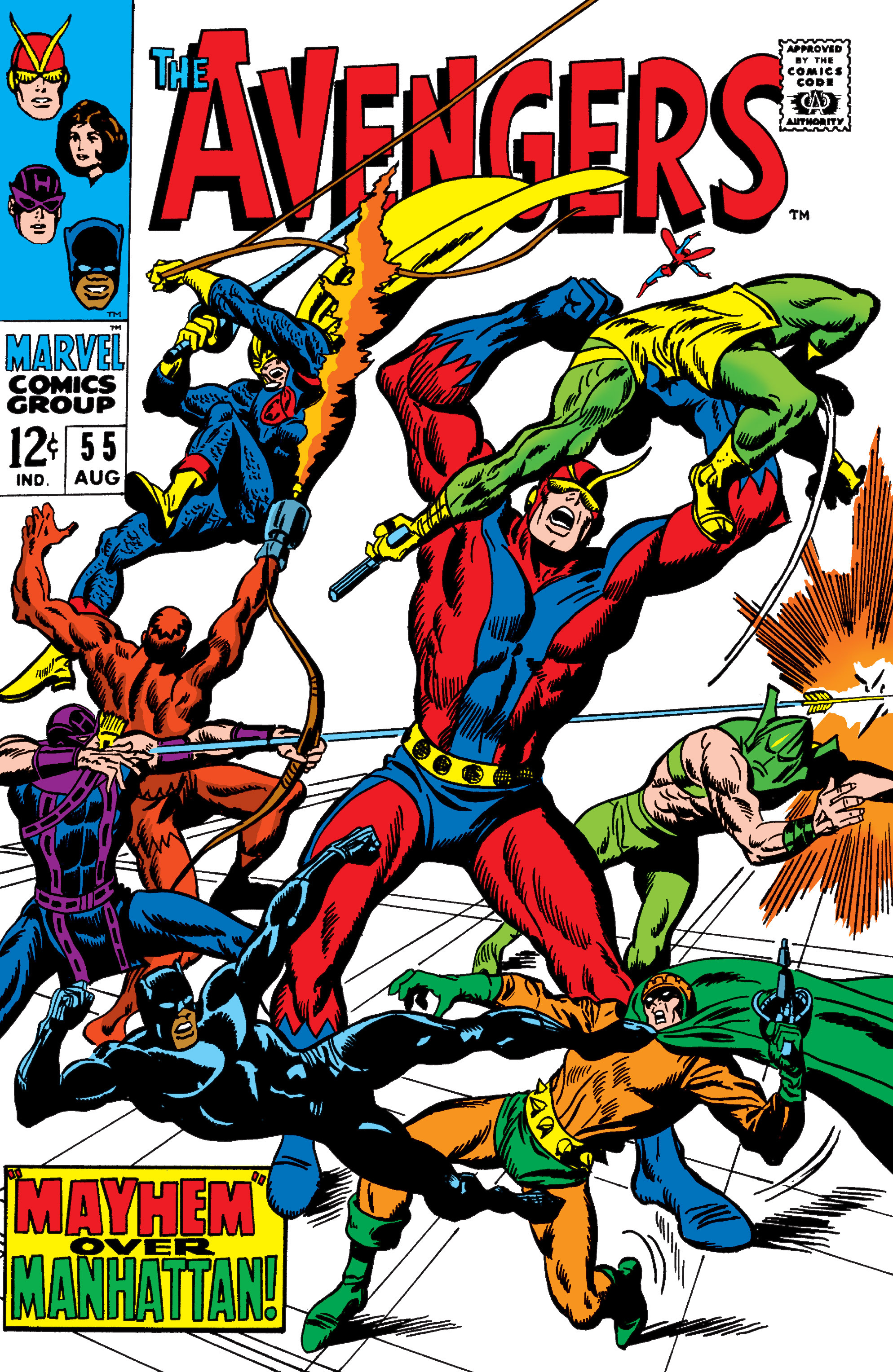 Read online Marvel Masterworks: The Avengers comic -  Issue # TPB 6 (Part 1) - 87