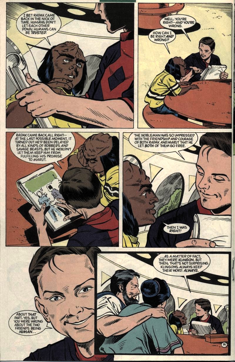 Read online Star Trek: The Next Generation (1989) comic -  Issue #26 - 14