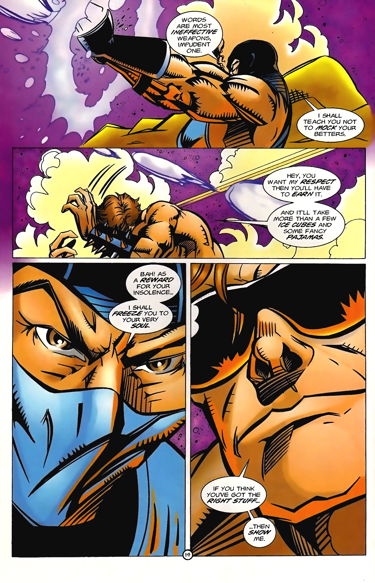 Read online Mortal Kombat (1994) comic -  Issue #6 - 15