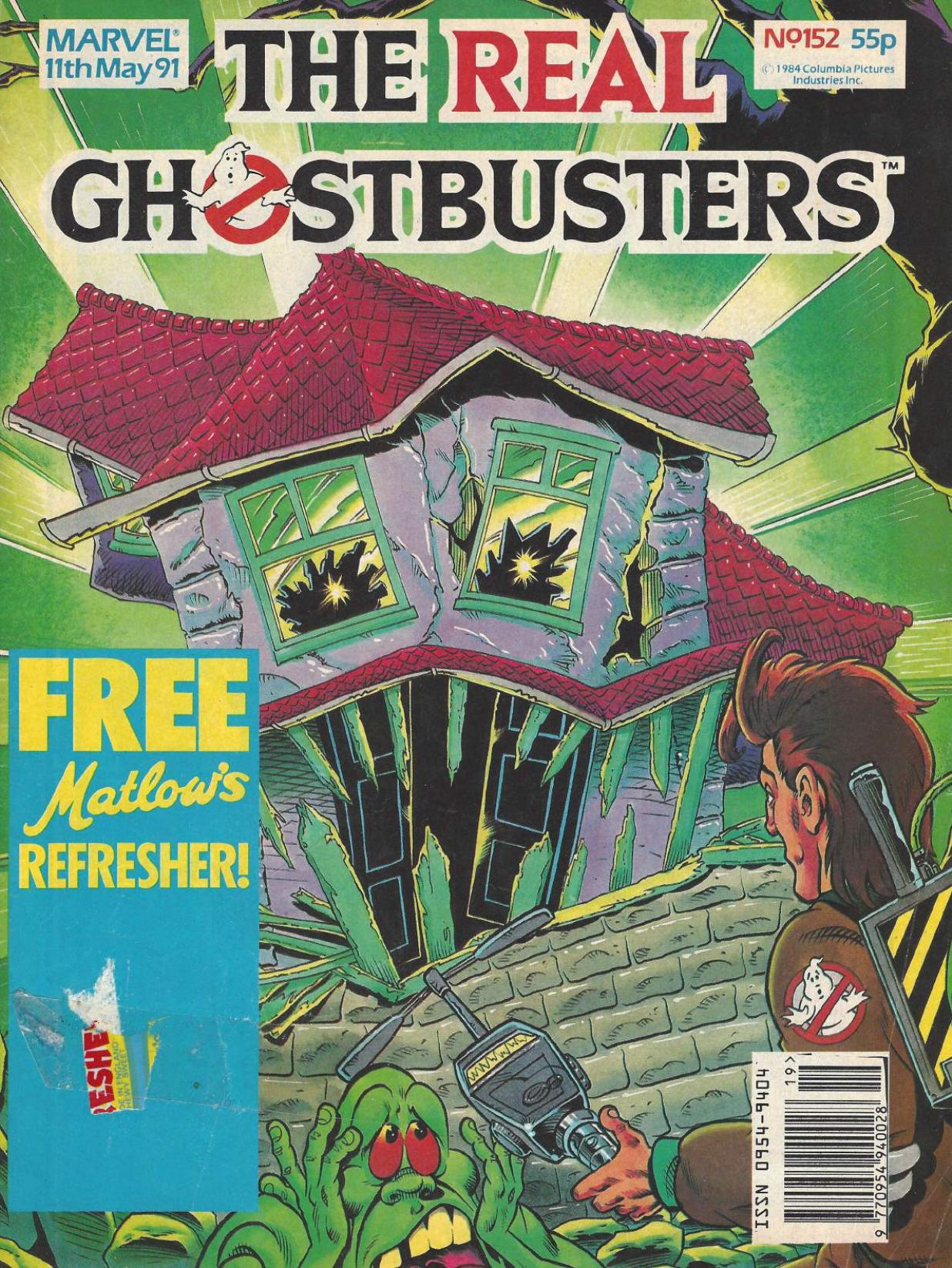 Read online The Real Ghostbusters comic -  Issue #152 - 1