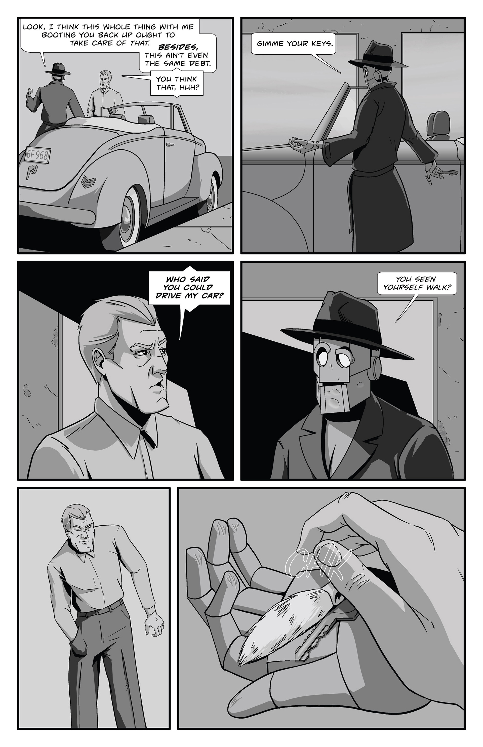 Read online Copernicus Jones: Robot Detective comic -  Issue #3 - 15