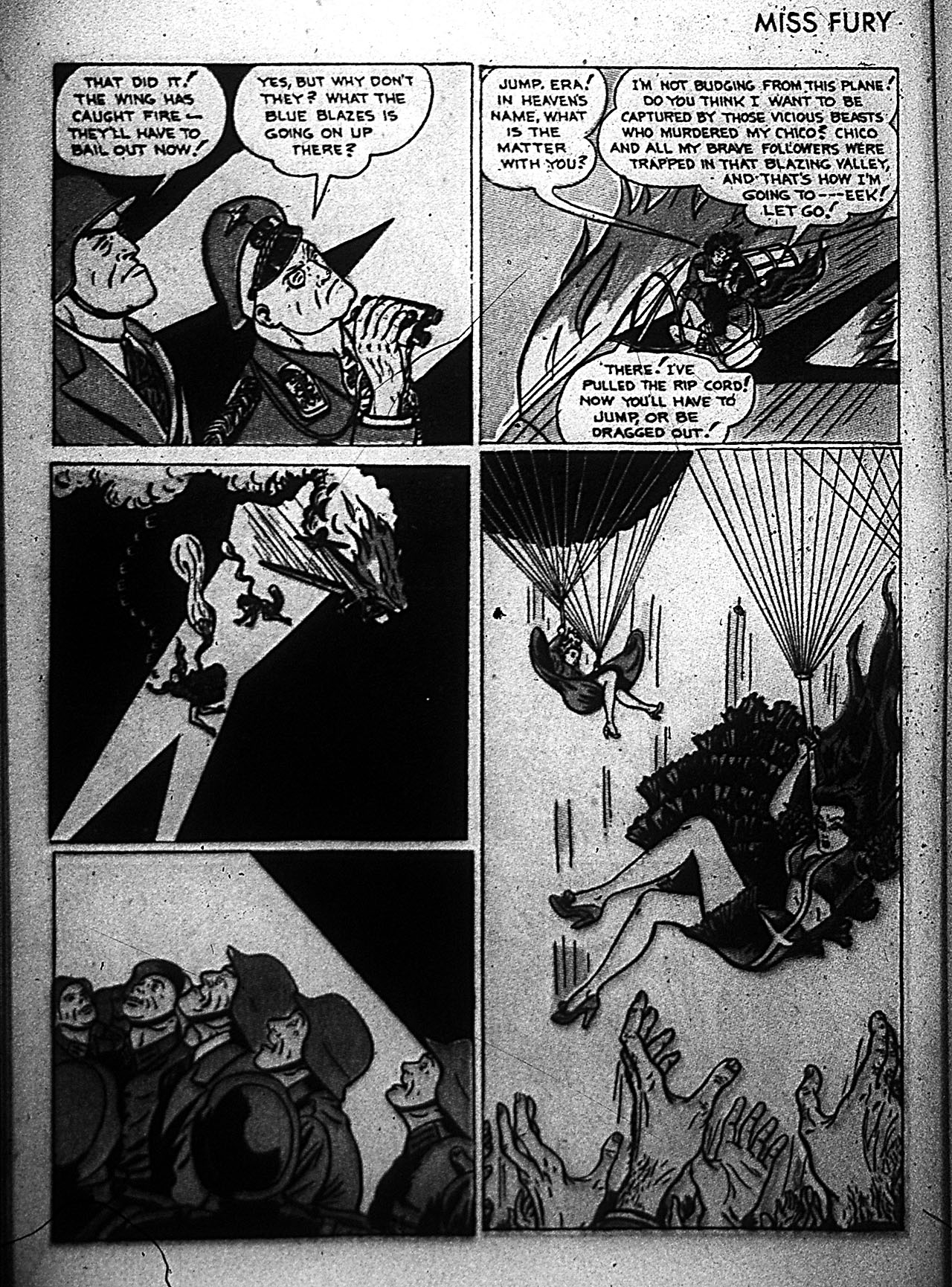 Read online Miss Fury (1942) comic -  Issue #4 - 24