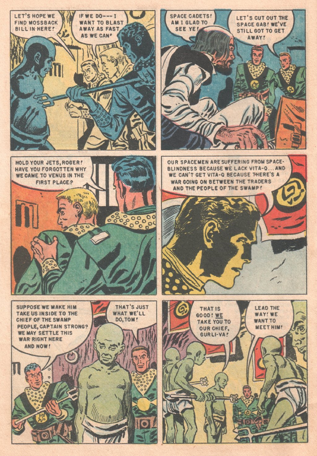 Read online Tom Corbett, Space Cadet comic -  Issue #11 - 26
