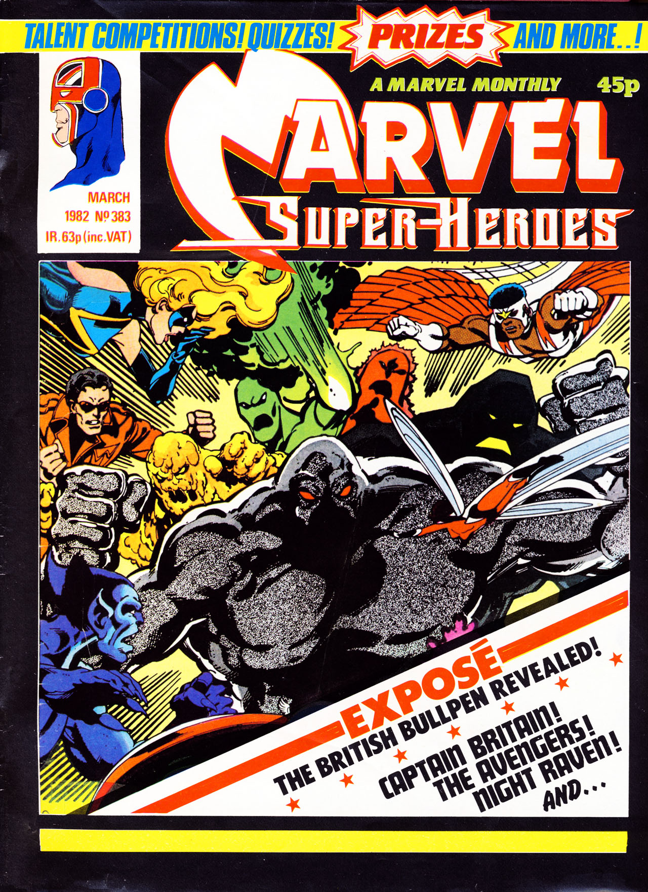 Read online Marvel Super-Heroes (1979) comic -  Issue #383 - 1