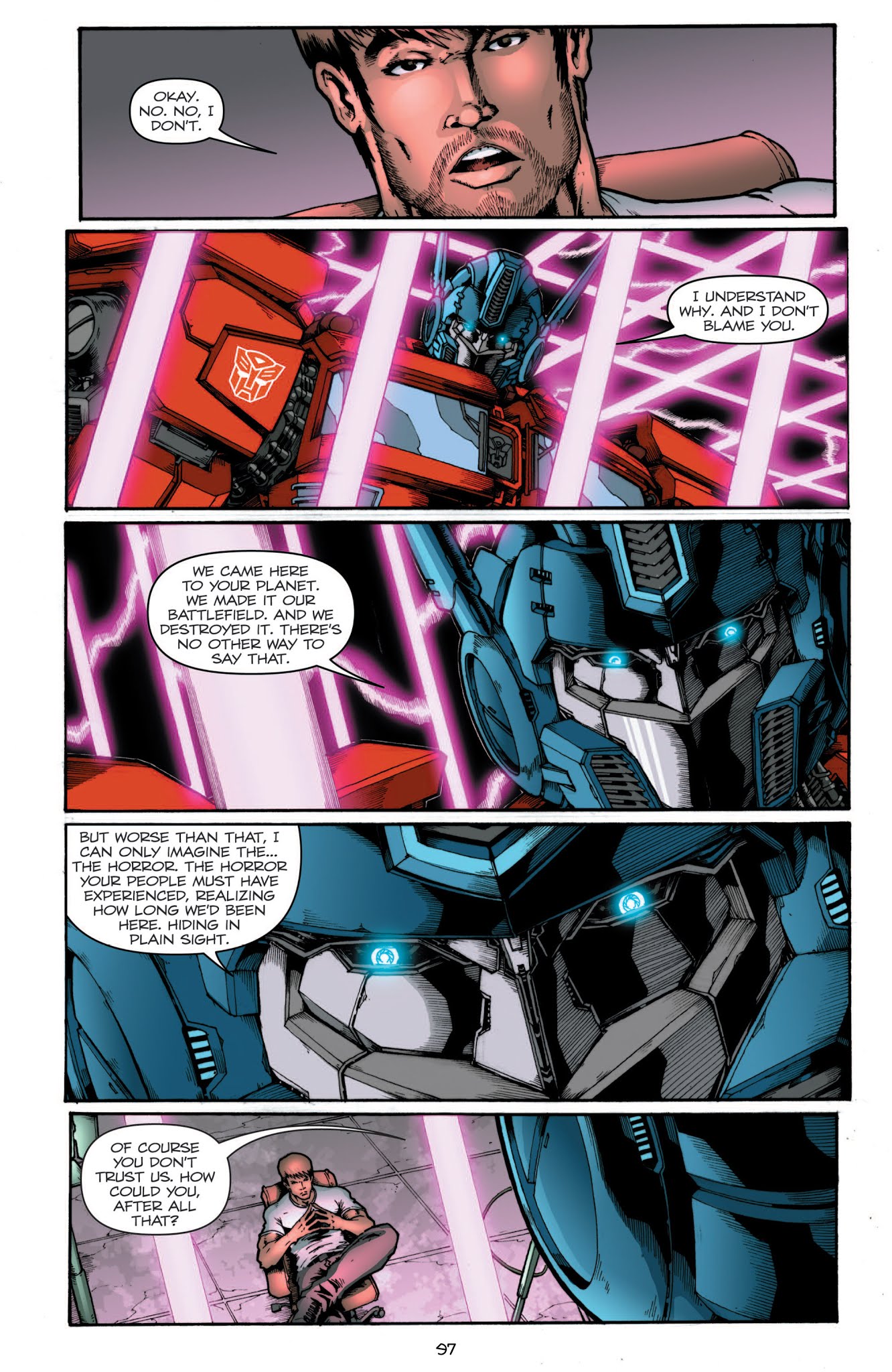 Read online Transformers: The IDW Collection comic -  Issue # TPB 6 (Part 1) - 97