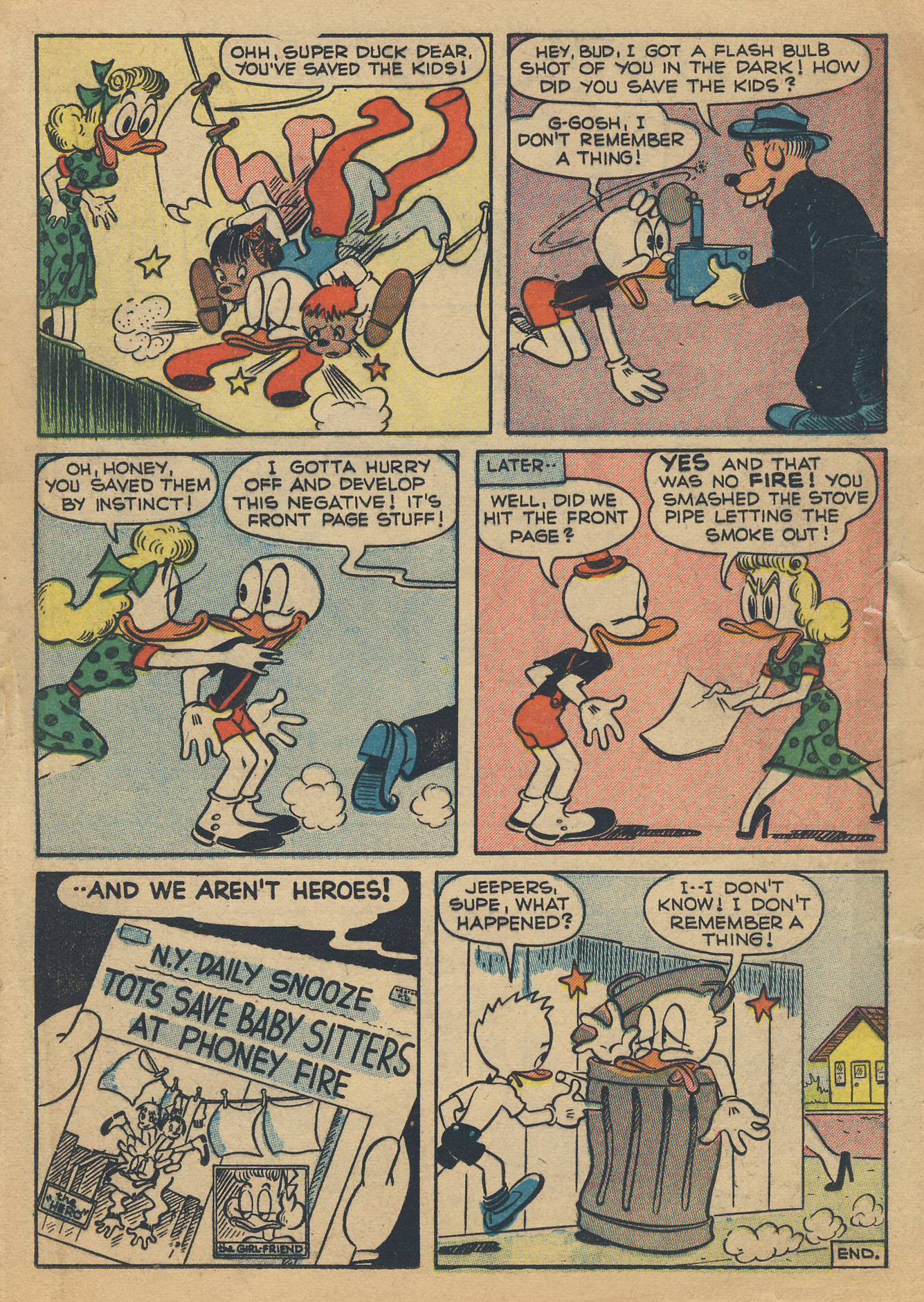Read online Super Duck Comics comic -  Issue #28 - 25