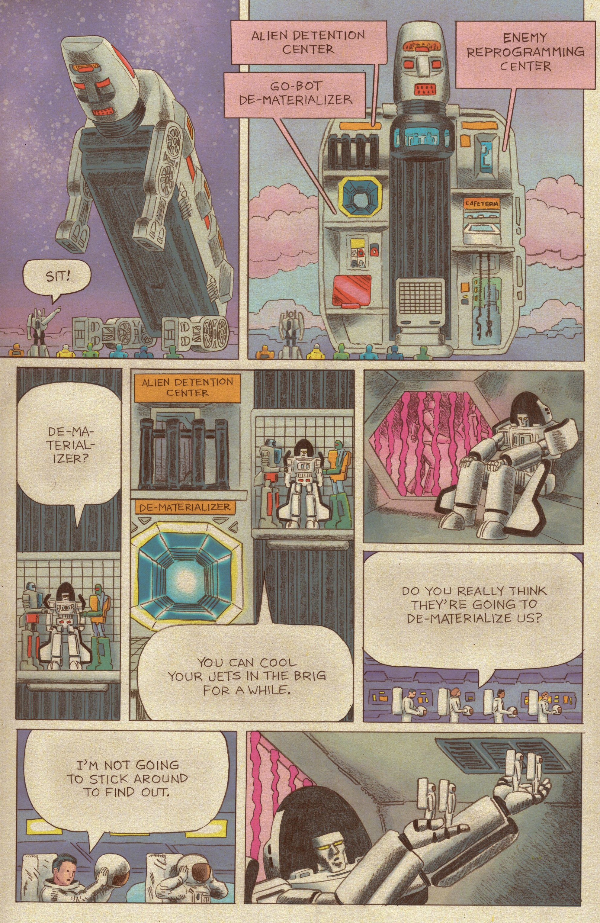 Read online Go-Bots comic -  Issue #3 - 7