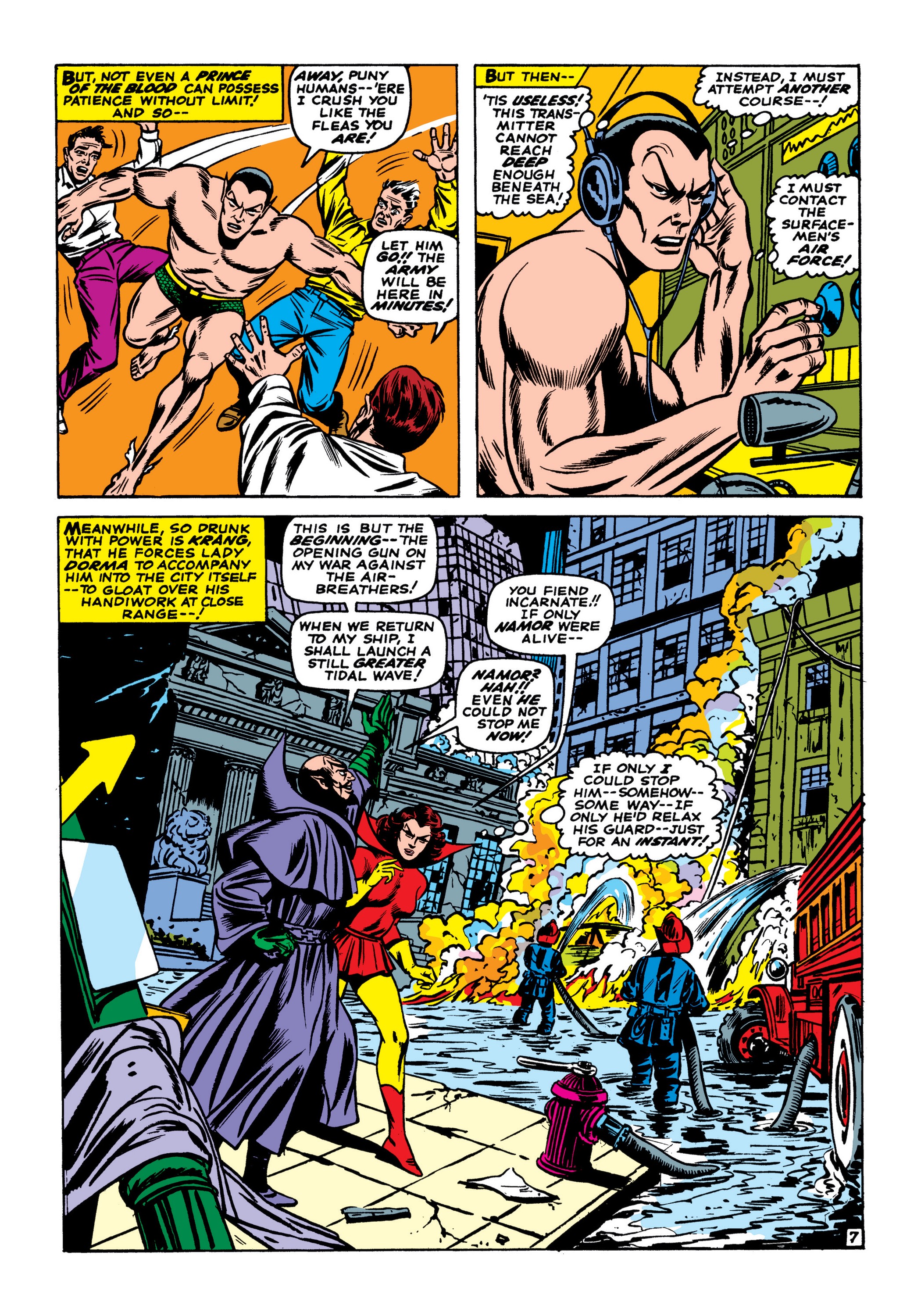 Read online Marvel Masterworks: The Sub-Mariner comic -  Issue # TPB 1 (Part 3) - 56