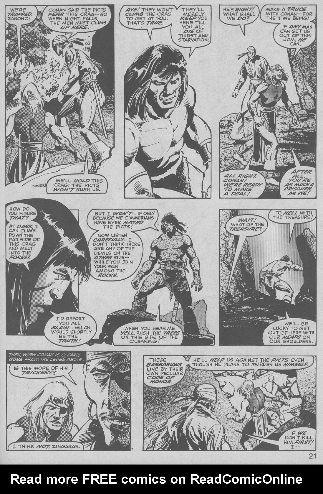 Read online The Savage Sword Of Conan comic -  Issue #48 - 21