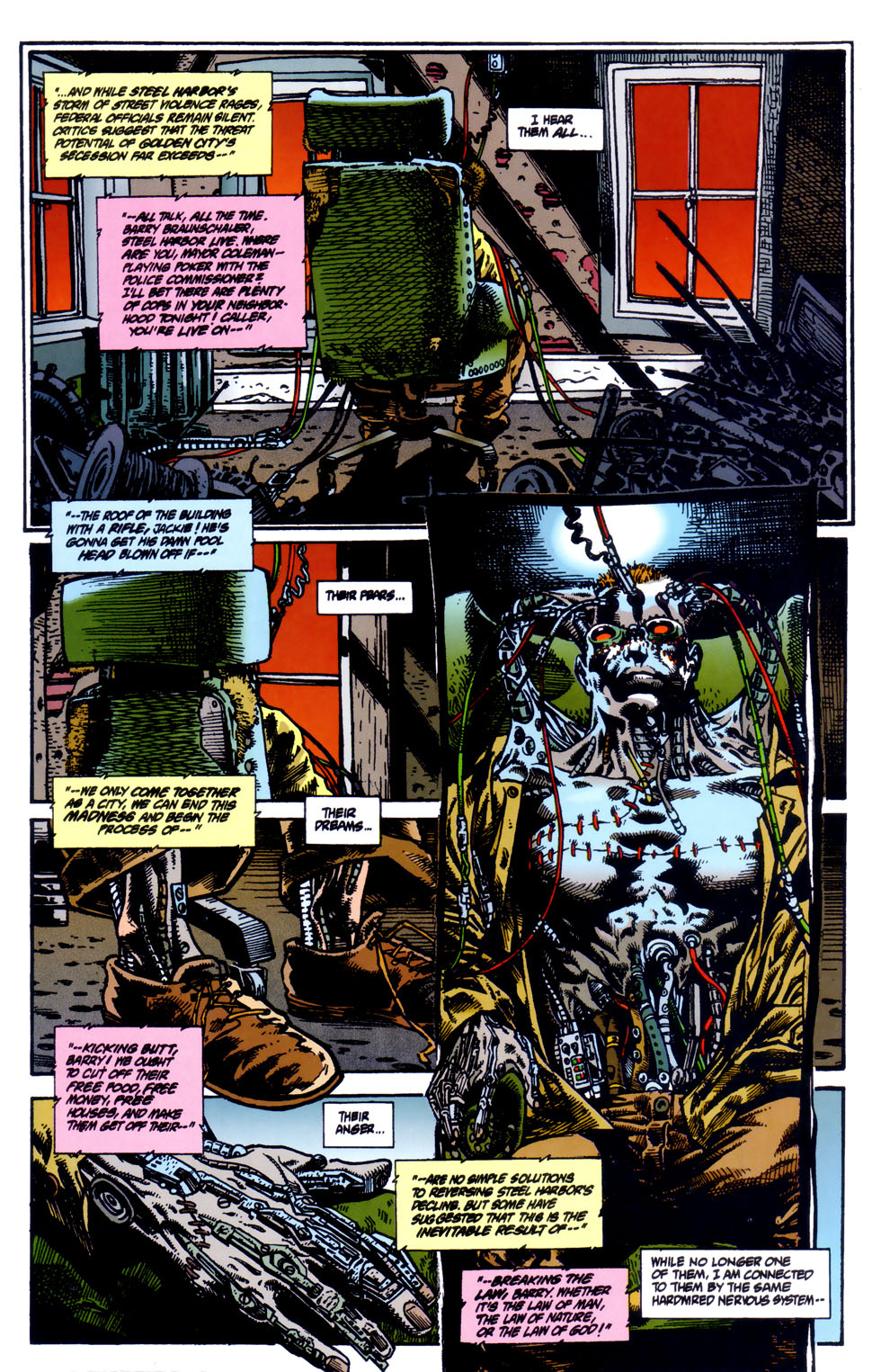 Comics' Greatest World: Steel Harbor Issue #2 #2 - English 4