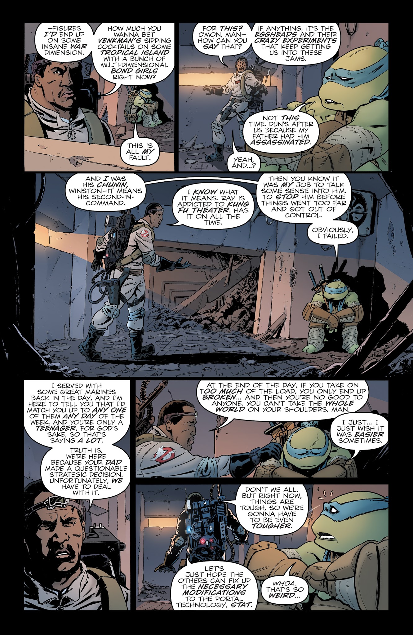 Read online Teenage Mutant Ninja Turtles/Ghostbusters 2 comic -  Issue #2 - 21