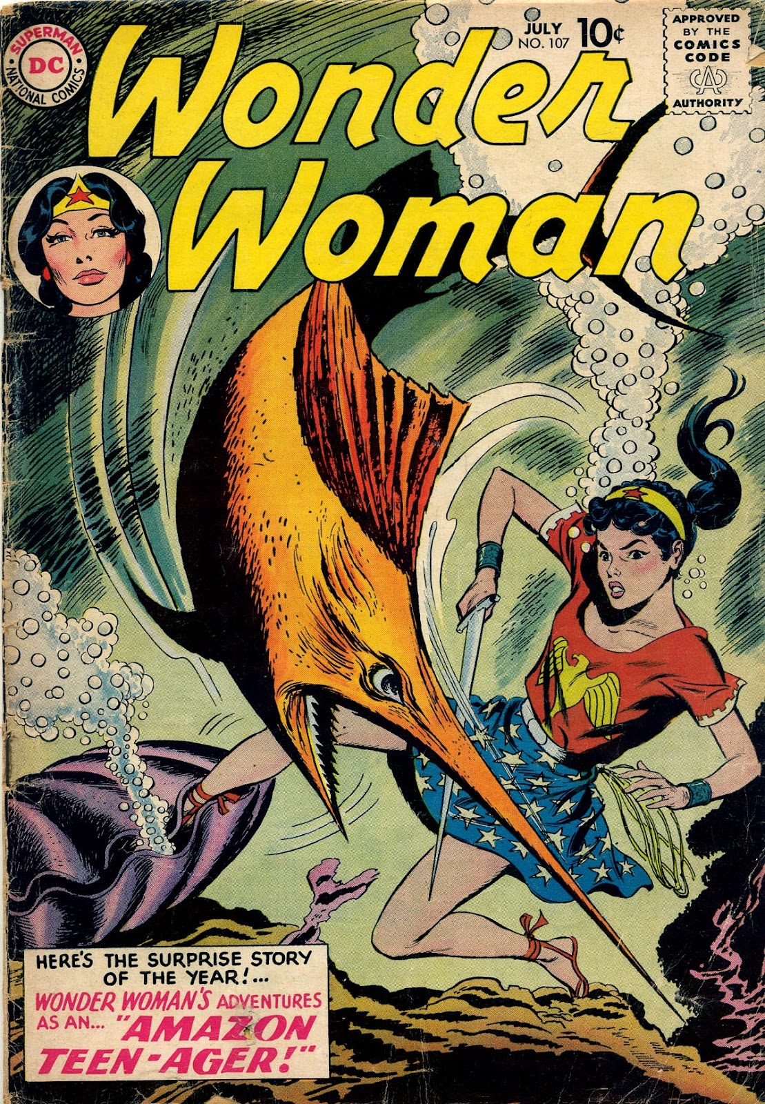 Wonder Woman (1942) issue 107 - Page 1