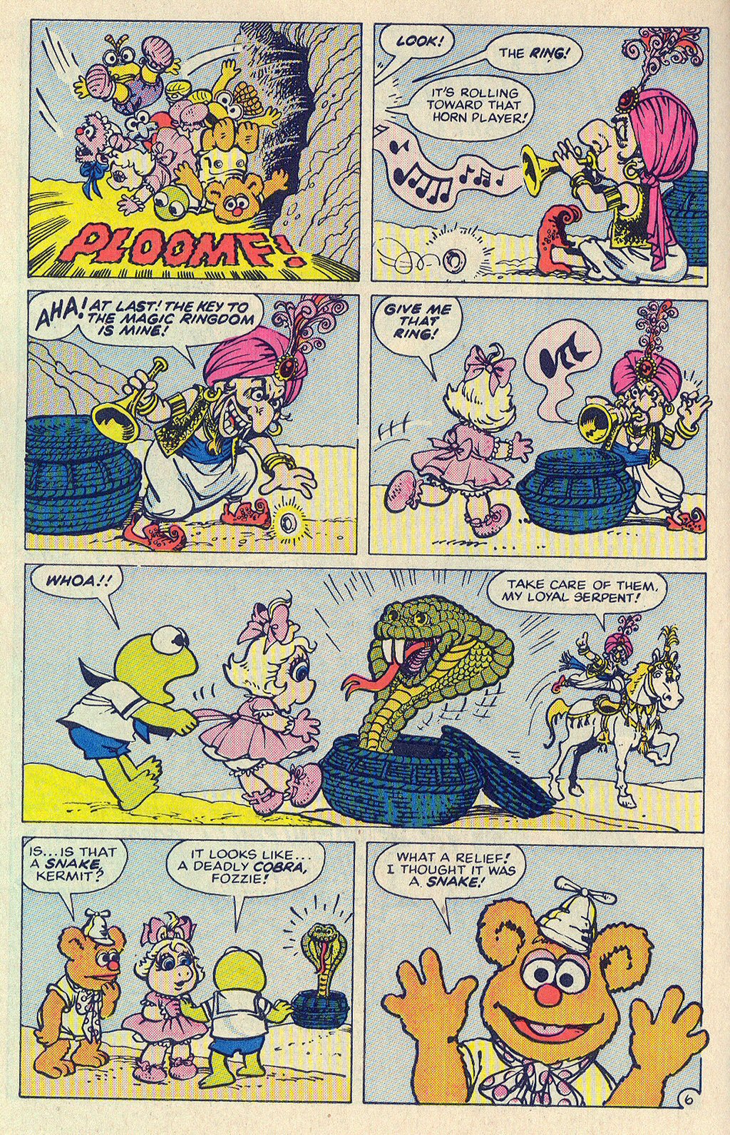 Read online Muppet Babies comic -  Issue #5 - 10