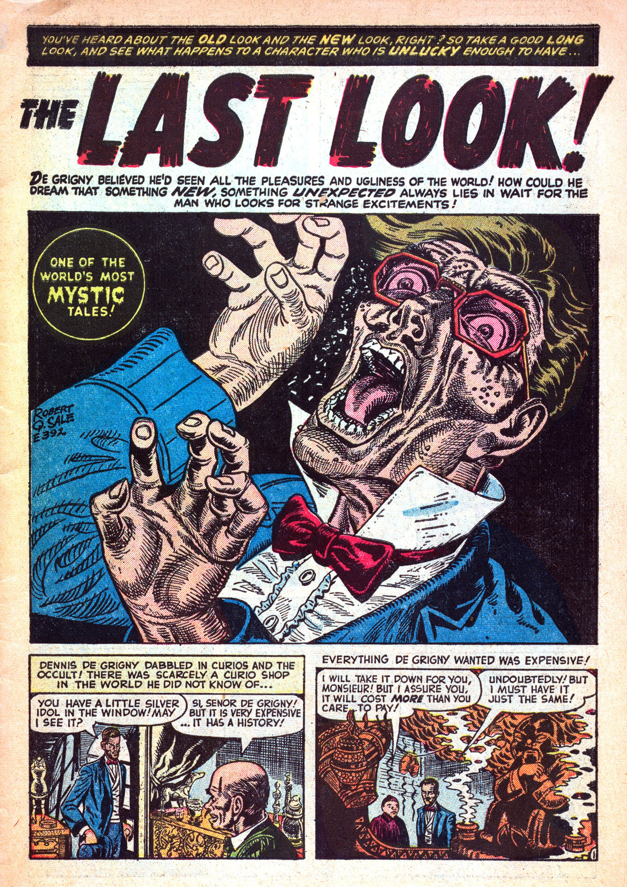 Read online Mystic (1951) comic -  Issue #31 - 3