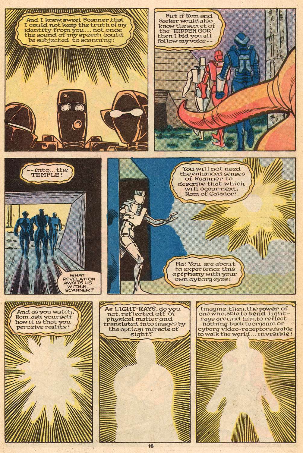 Read online ROM (1979) comic -  Issue #70 - 16