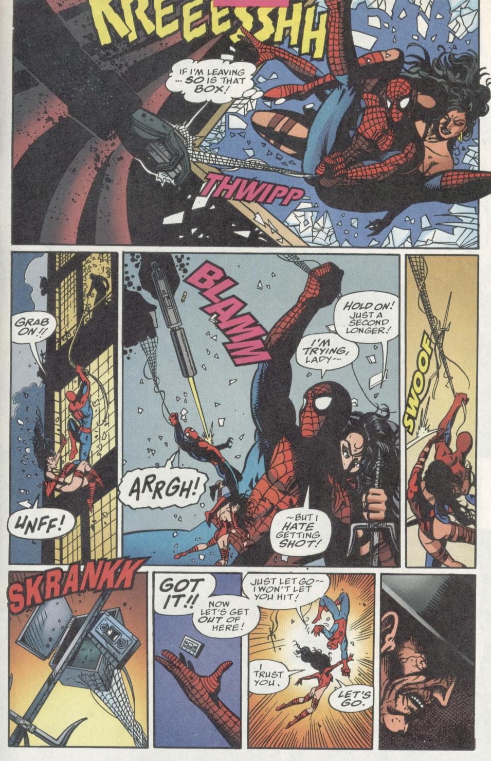 Read online Peter Parker: Spider-Man / Elektra '98 comic -  Issue # Full - 28