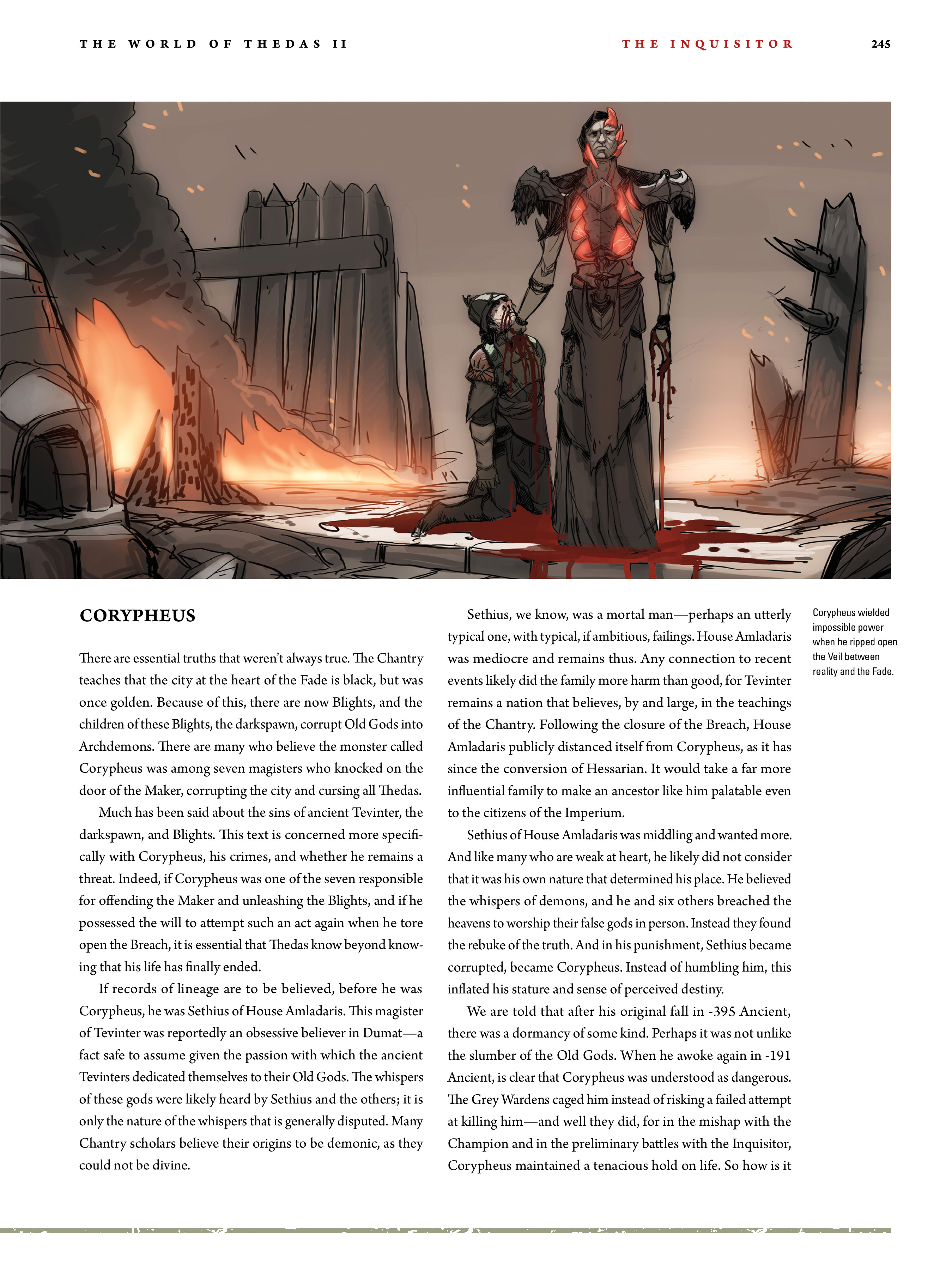 Read online Dragon Age: The World of Thedas comic -  Issue # TPB 2 - 239