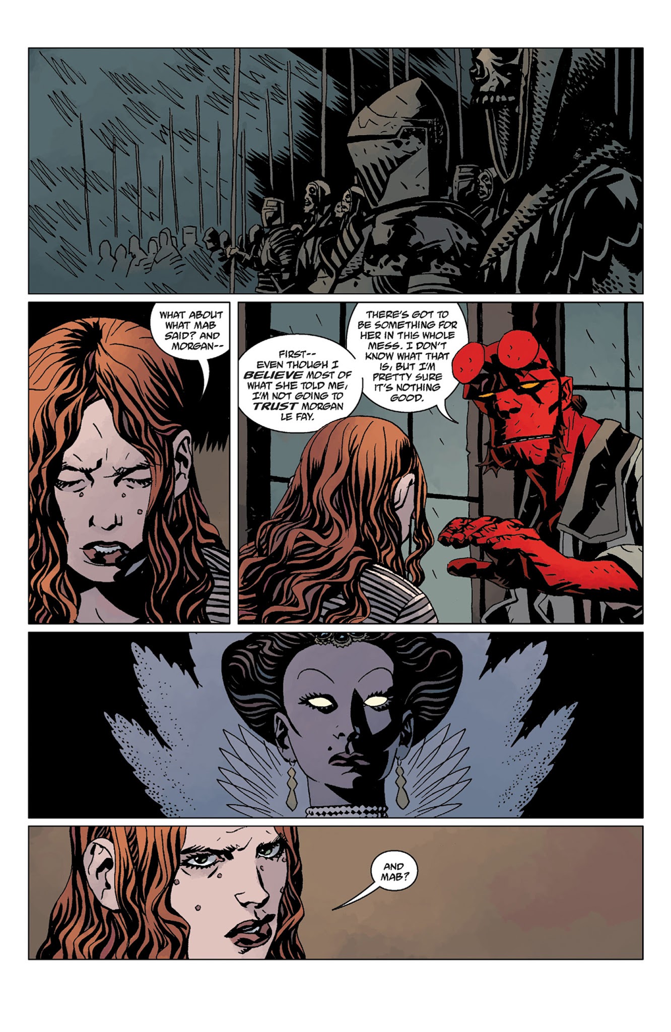 Read online Hellboy: The Storm And The Fury comic -  Issue # TPB - 64