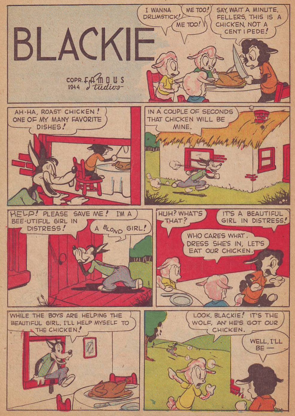 Read online Animal Comics comic -  Issue #8 - 36