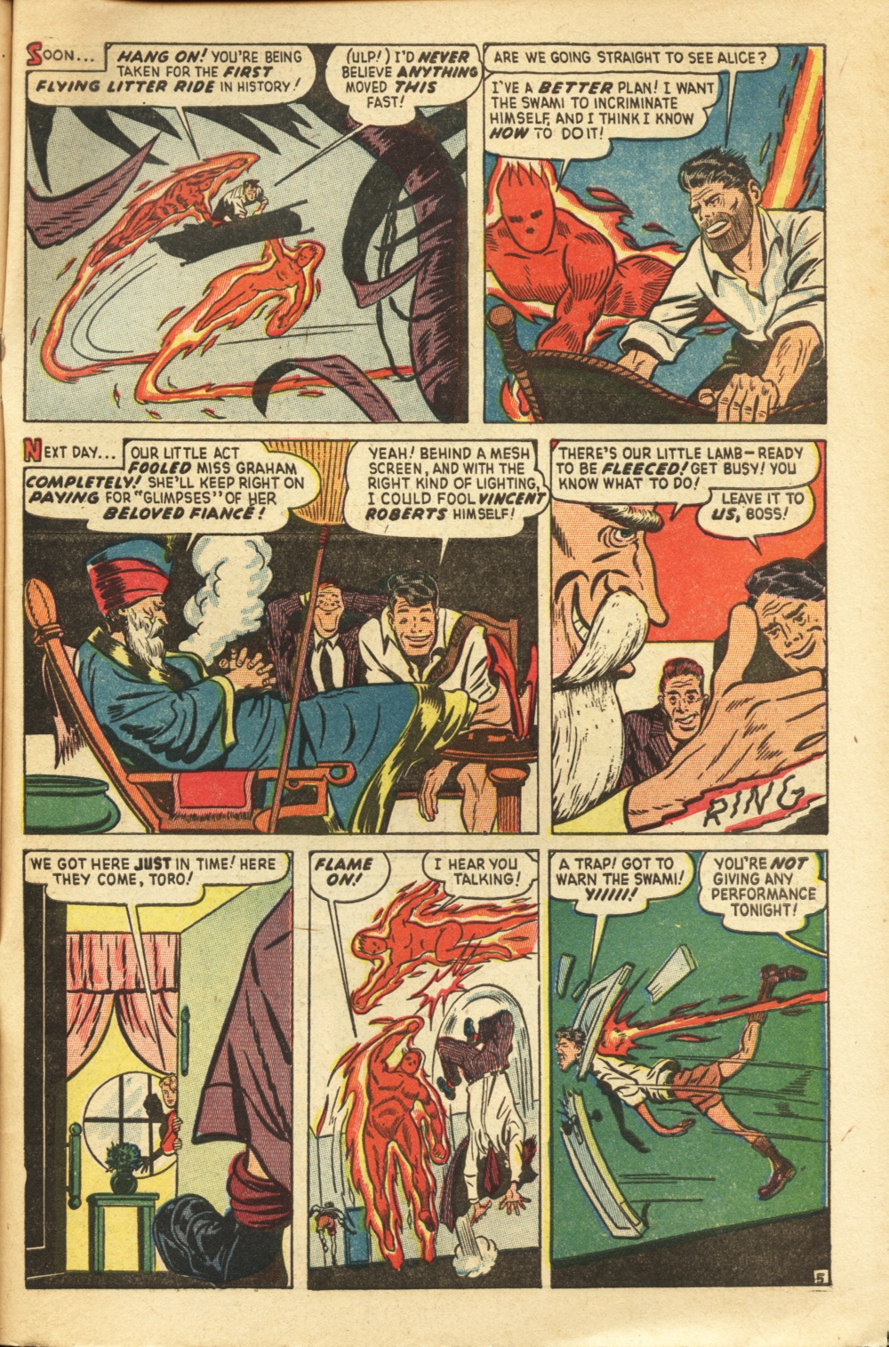Read online The Human Torch (1940) comic -  Issue #31 - 31