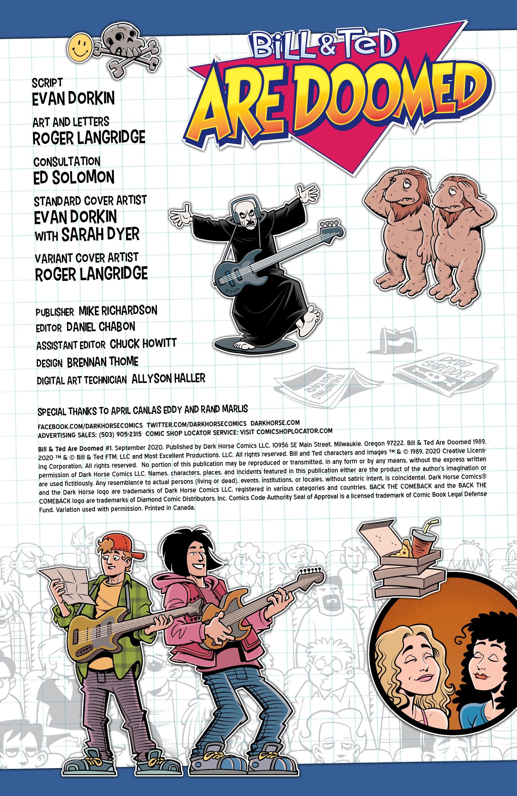 Read online Bill and Ted Are Doomed comic -  Issue #1 - 2