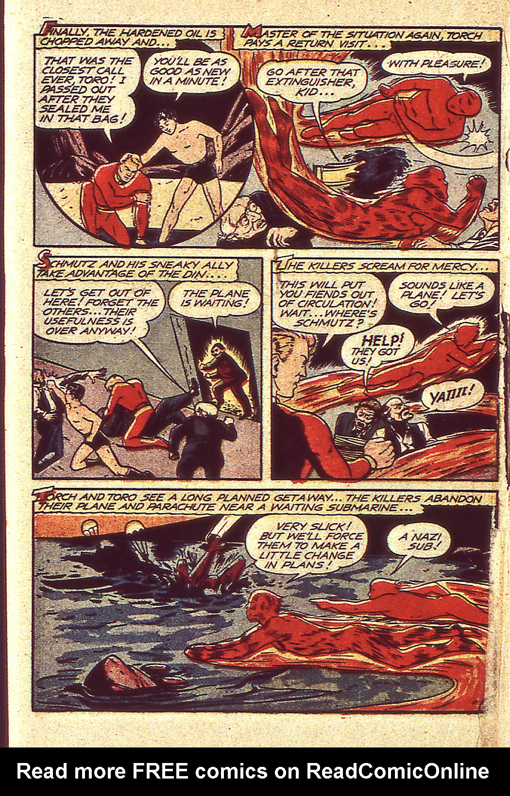 Read online The Human Torch (1940) comic -  Issue #14 - 38