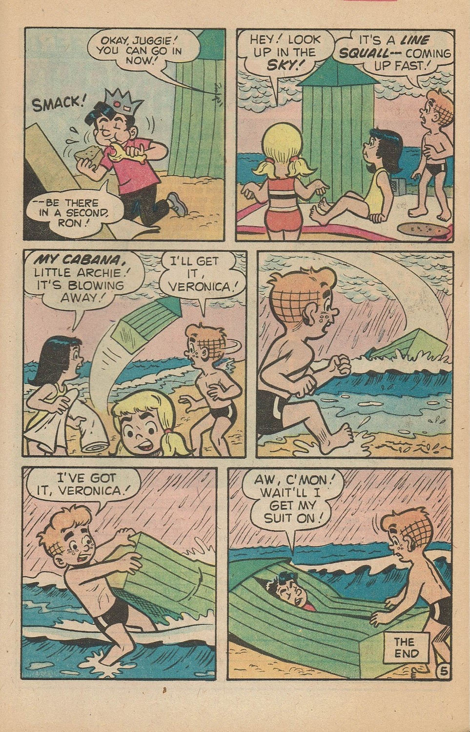 Read online Archie's TV Laugh-Out comic -  Issue #71 - 33