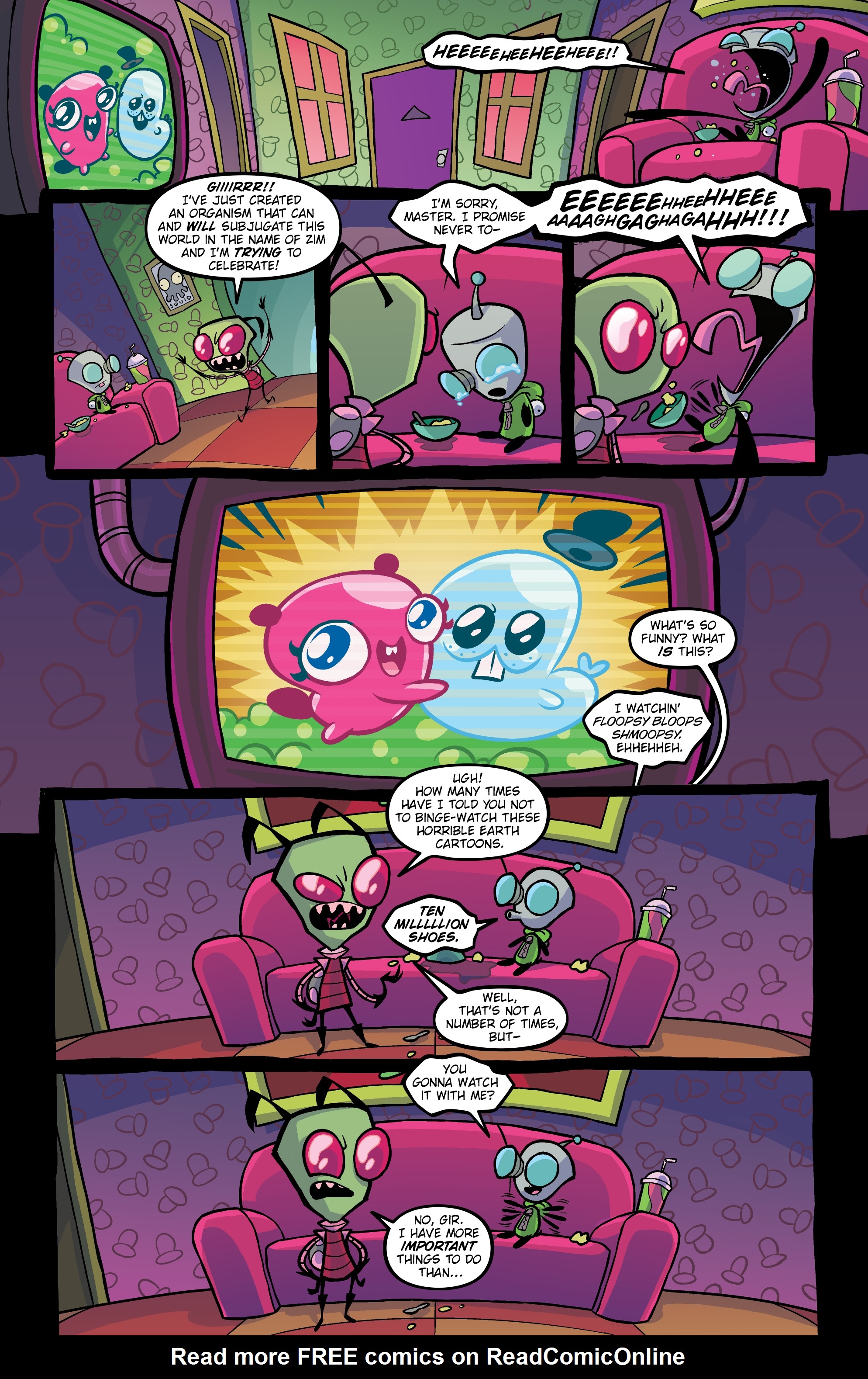 Read online Invader Zim comic -  Issue # _TPB 4 - 103