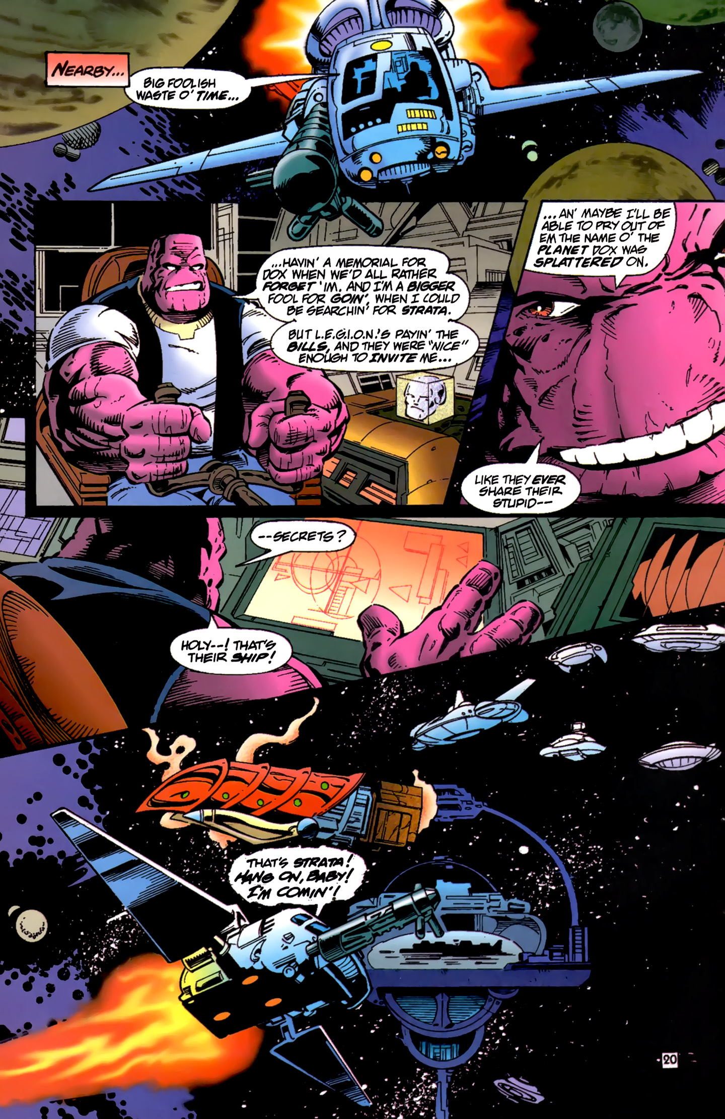 Read online R.E.B.E.L.S. '94 comic -  Issue #7 - 21