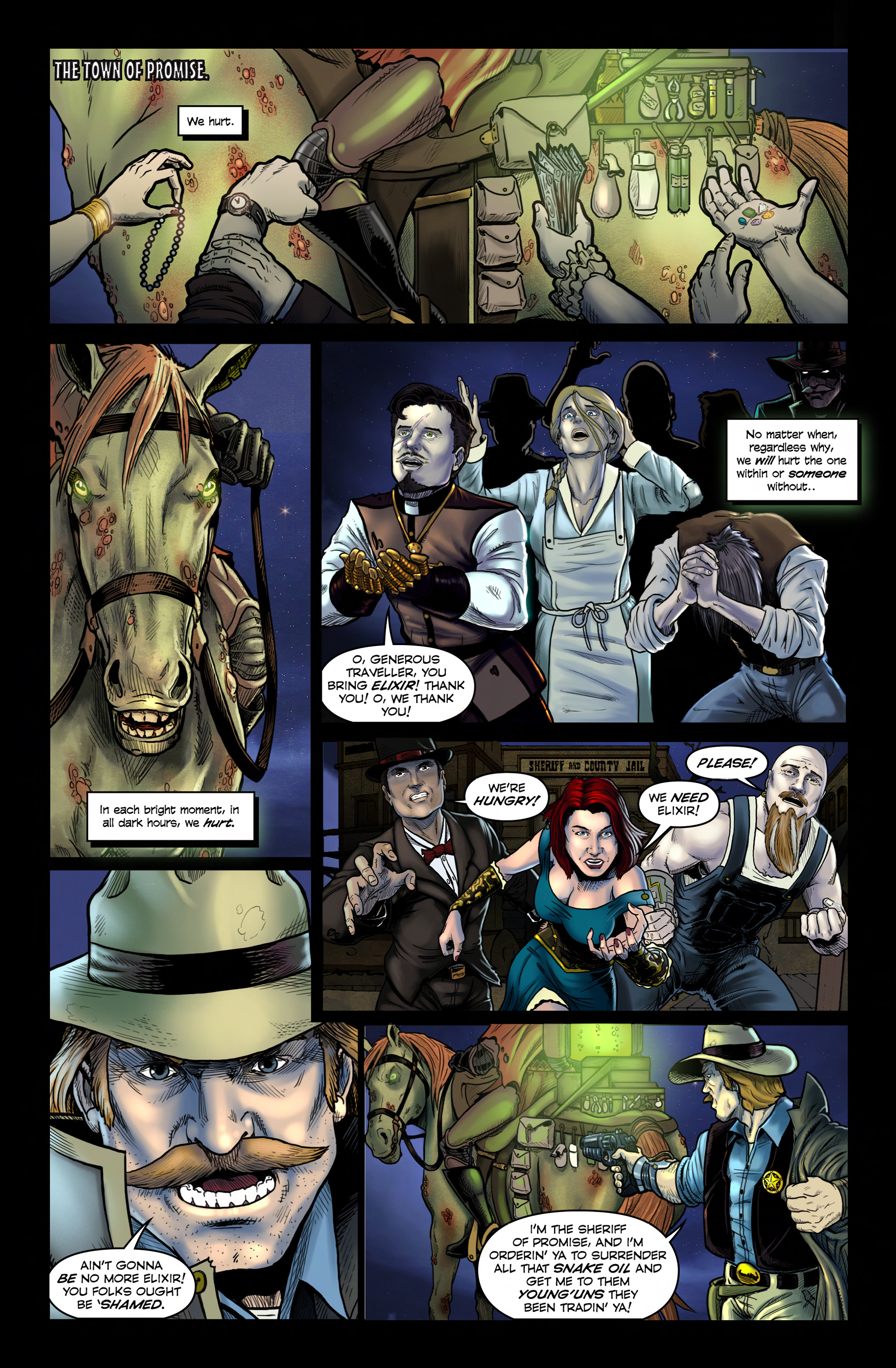 Read online Last Ride for Horsemen comic -  Issue #2 - 3