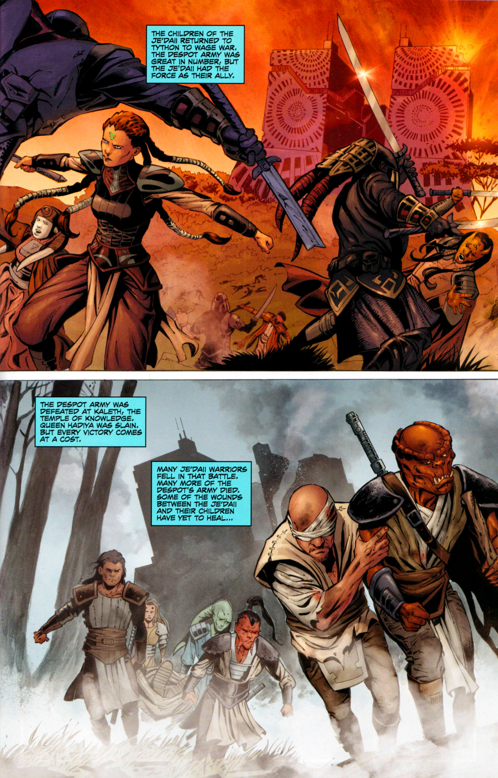 Read online Star Wars: Dawn Of The Jedi - Force Storm comic -  Issue #1 - 18