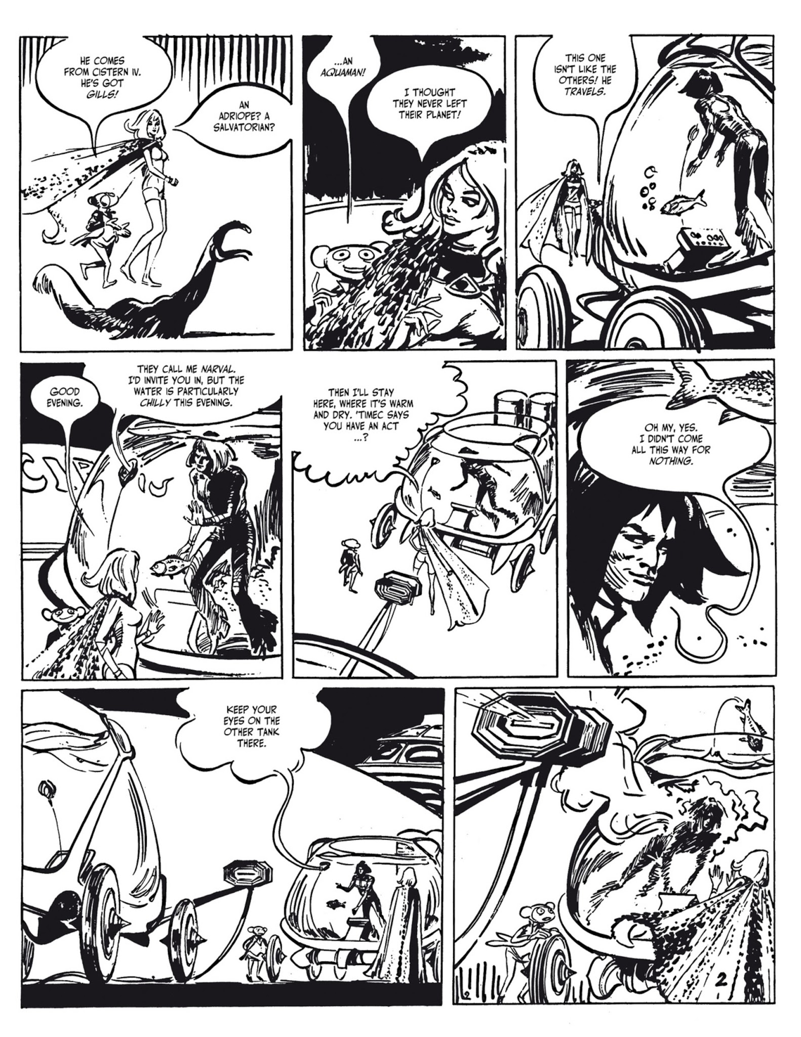 Read online Barbarella and The Wrath of the Minute-Eater comic -  Issue # TPB - 7