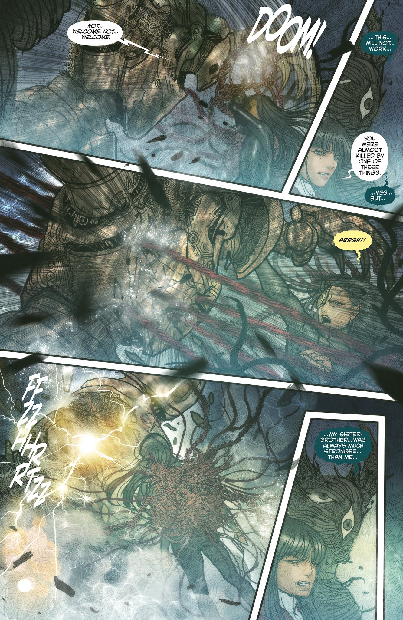 Read online Monstress comic -  Issue #17 - 16