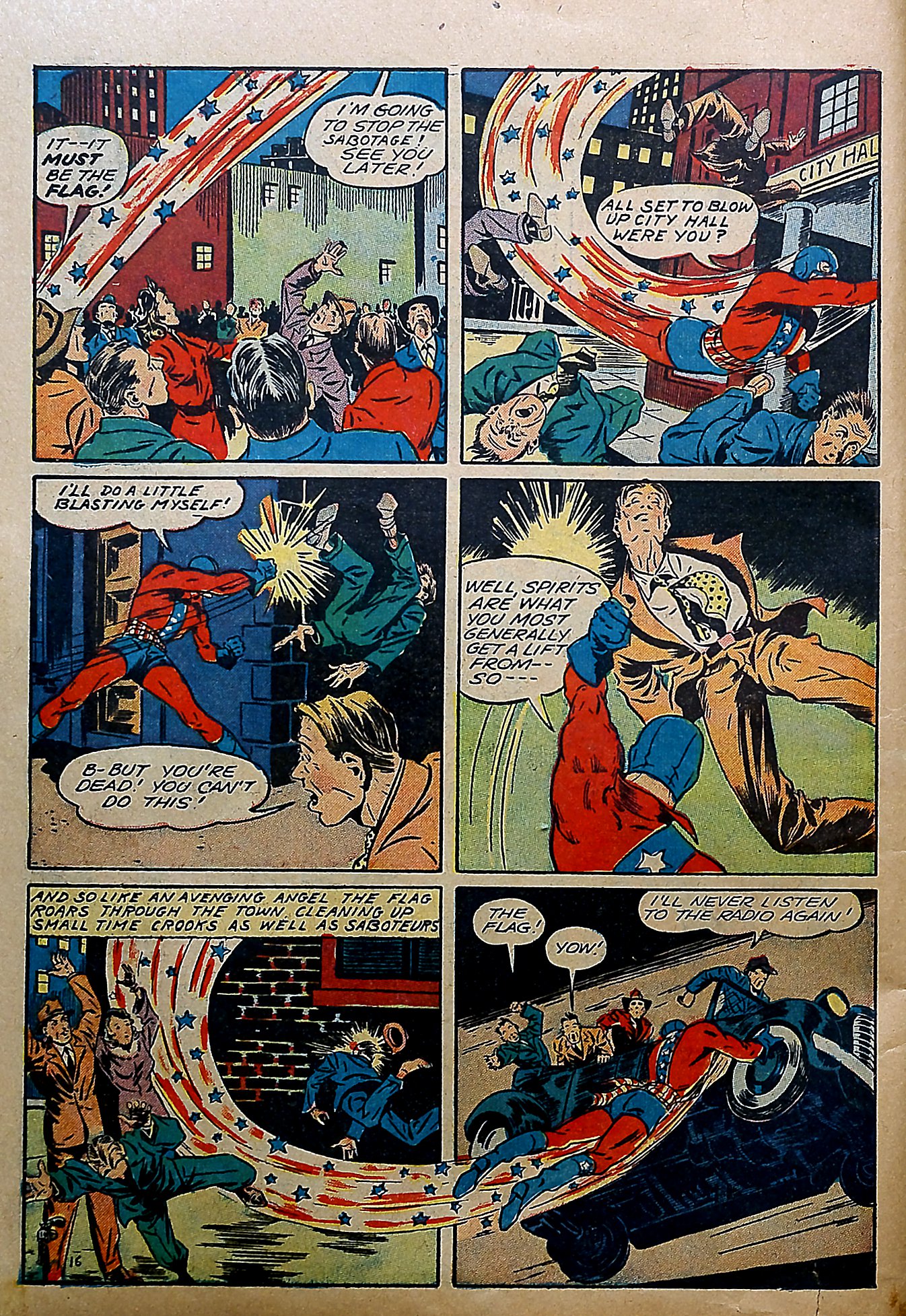 Read online Our Flag Comics comic -  Issue #5 - 13