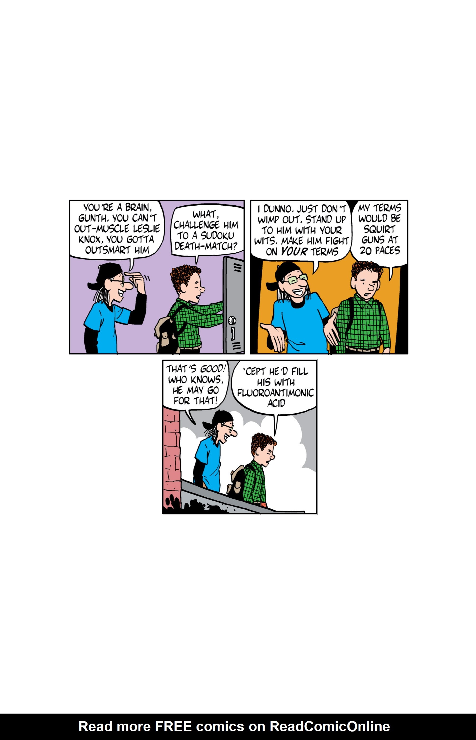 Read online Luann: Stress   Hormones = High School comic -  Issue # TPB - 50