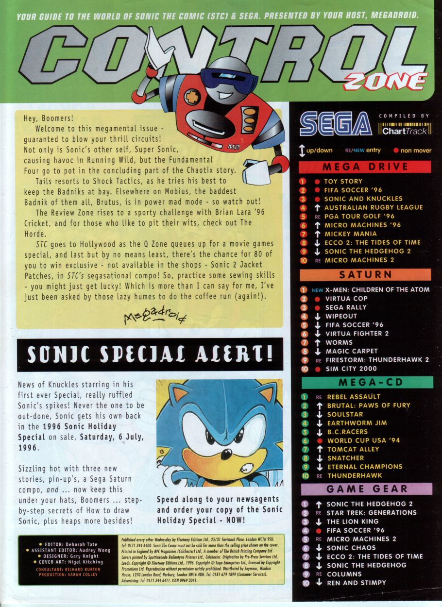 Read online Sonic the Comic comic -  Issue #81 - 2