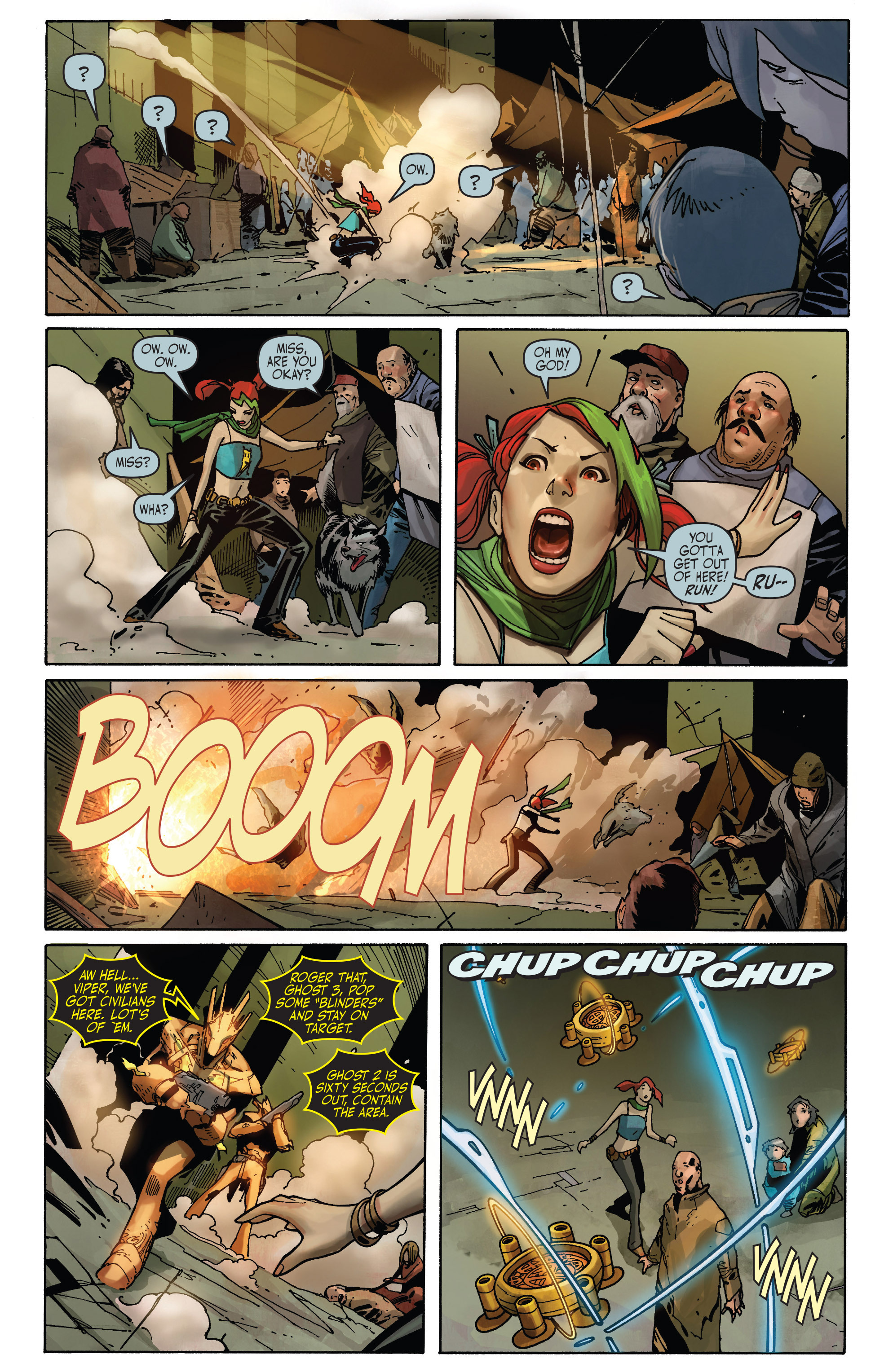 Read online Cyberforce (2012) comic -  Issue #1 - 6